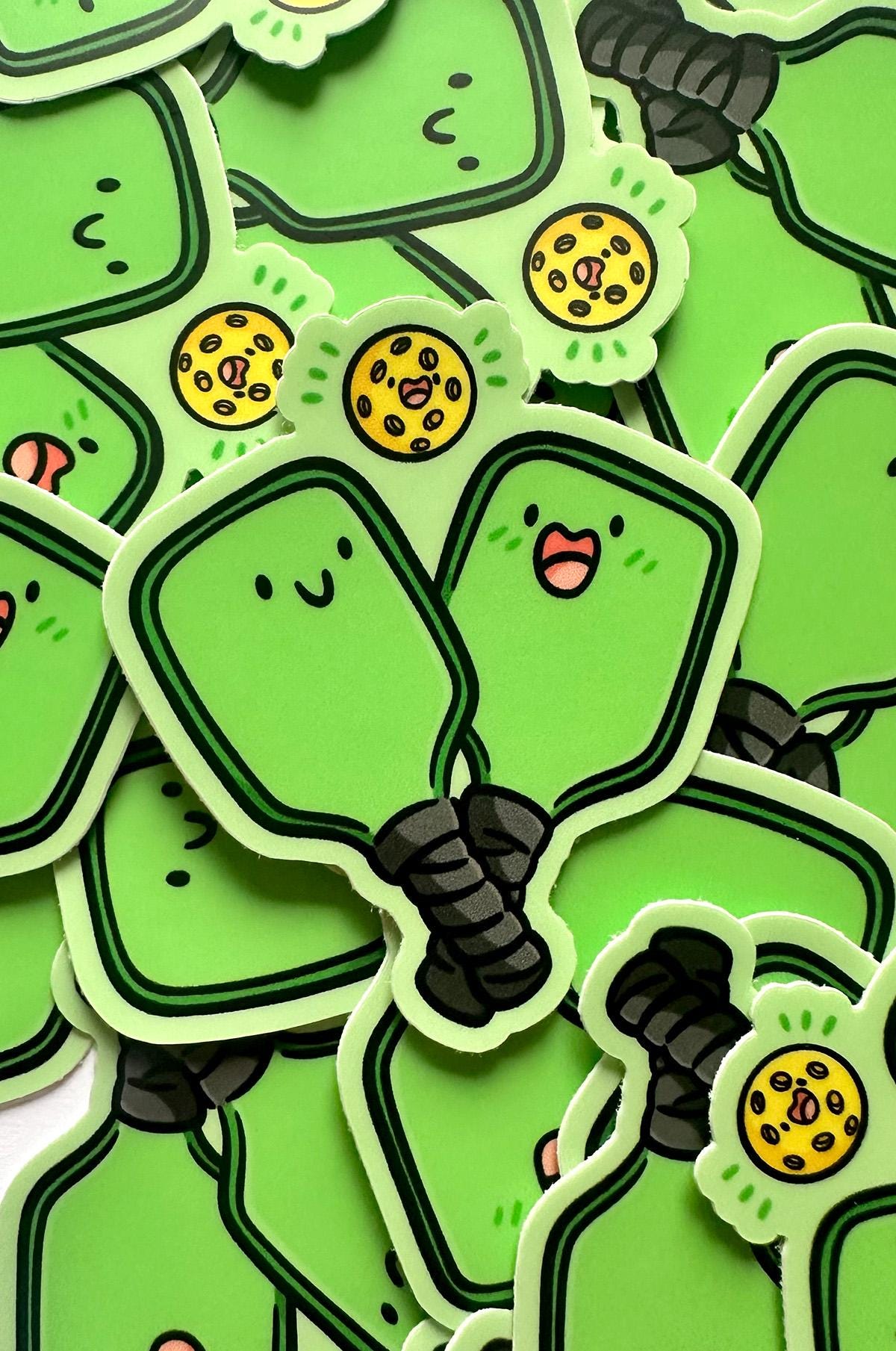 Pickleball Mini Sticker