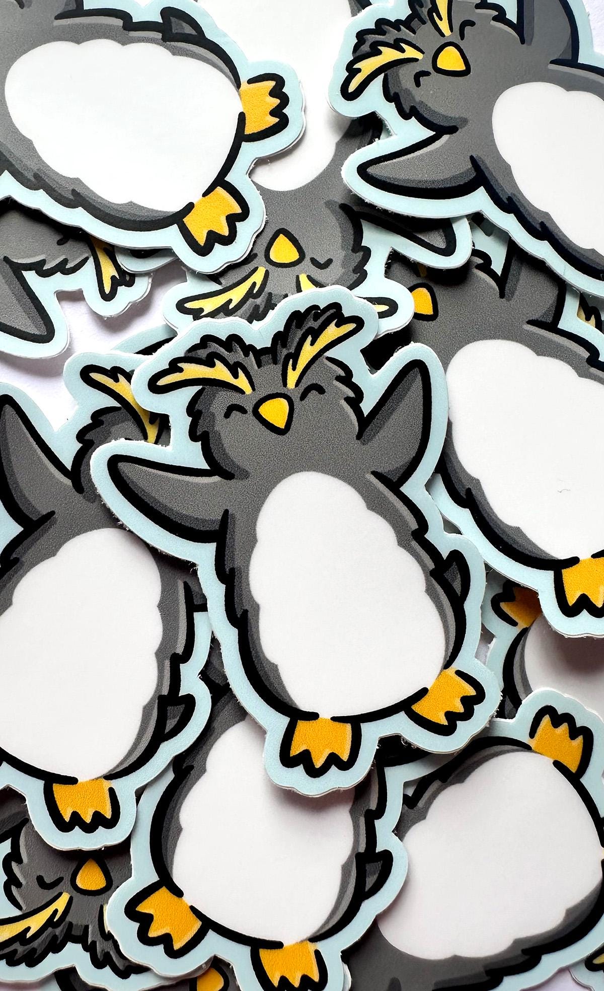 Macaroni Penguin Mini Sticker