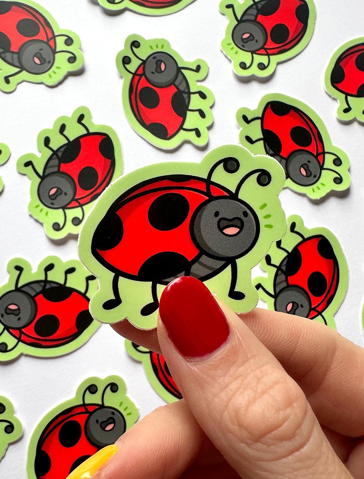 Ladybug Mini Sticker