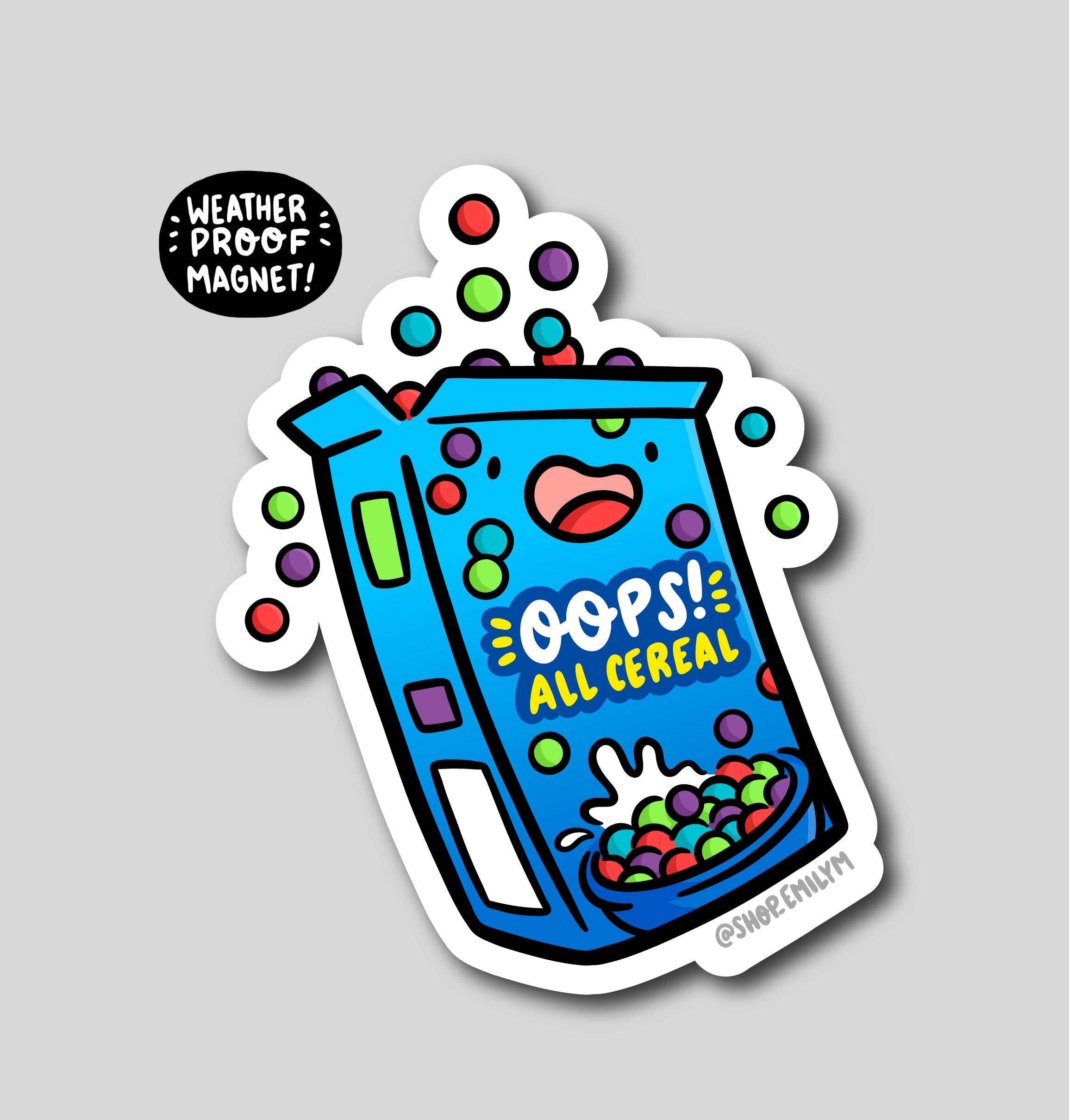 Oops! All Cereal Magnet