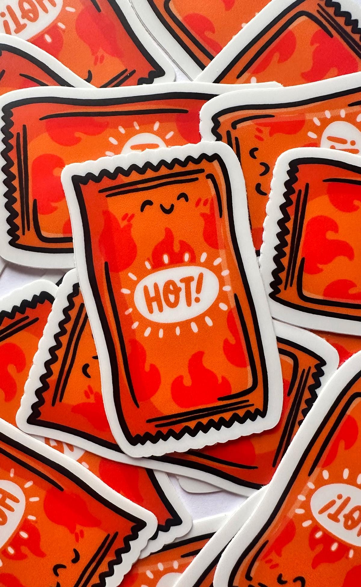 Taco Sauce Mini Sticker (Hot)