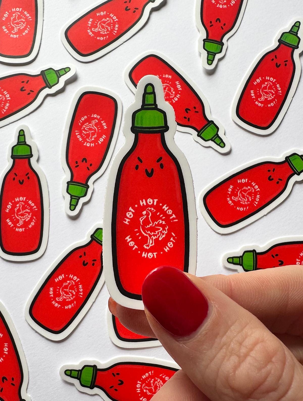 Sriracha Mini Sticker
