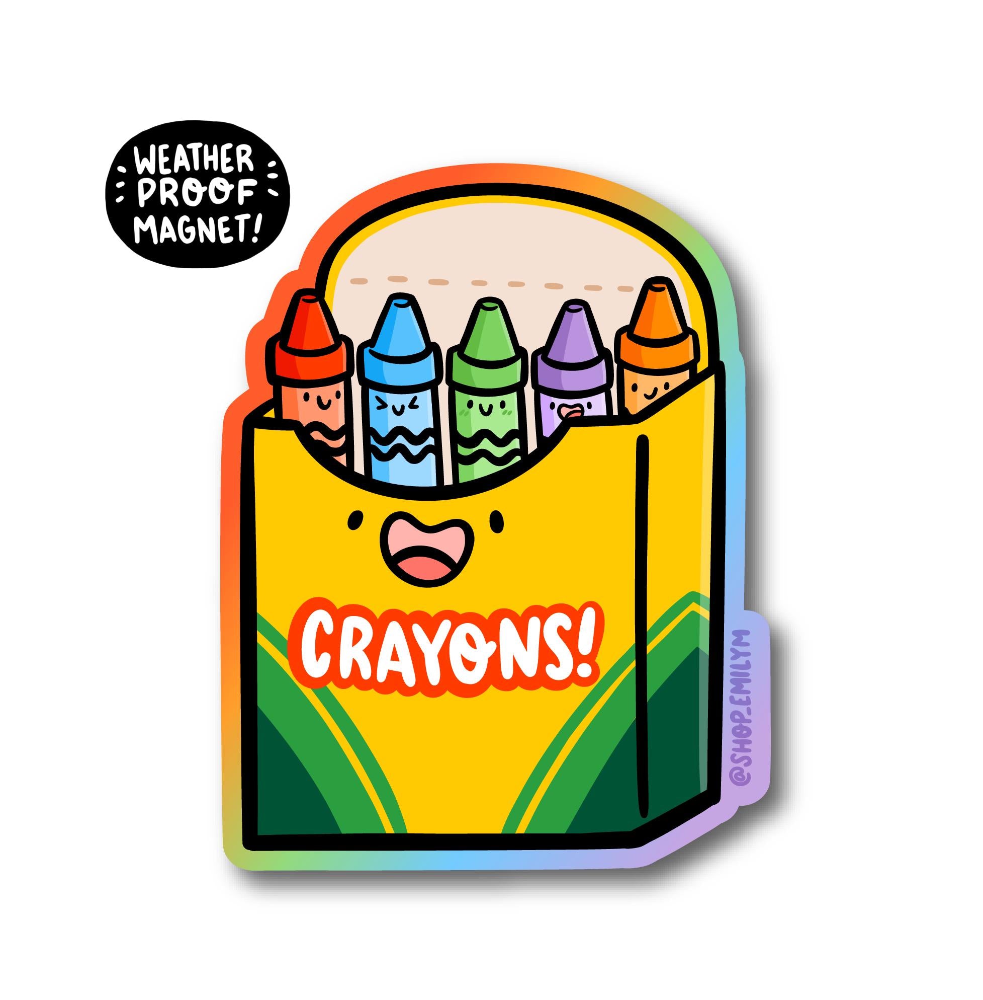 Crayons Magnet