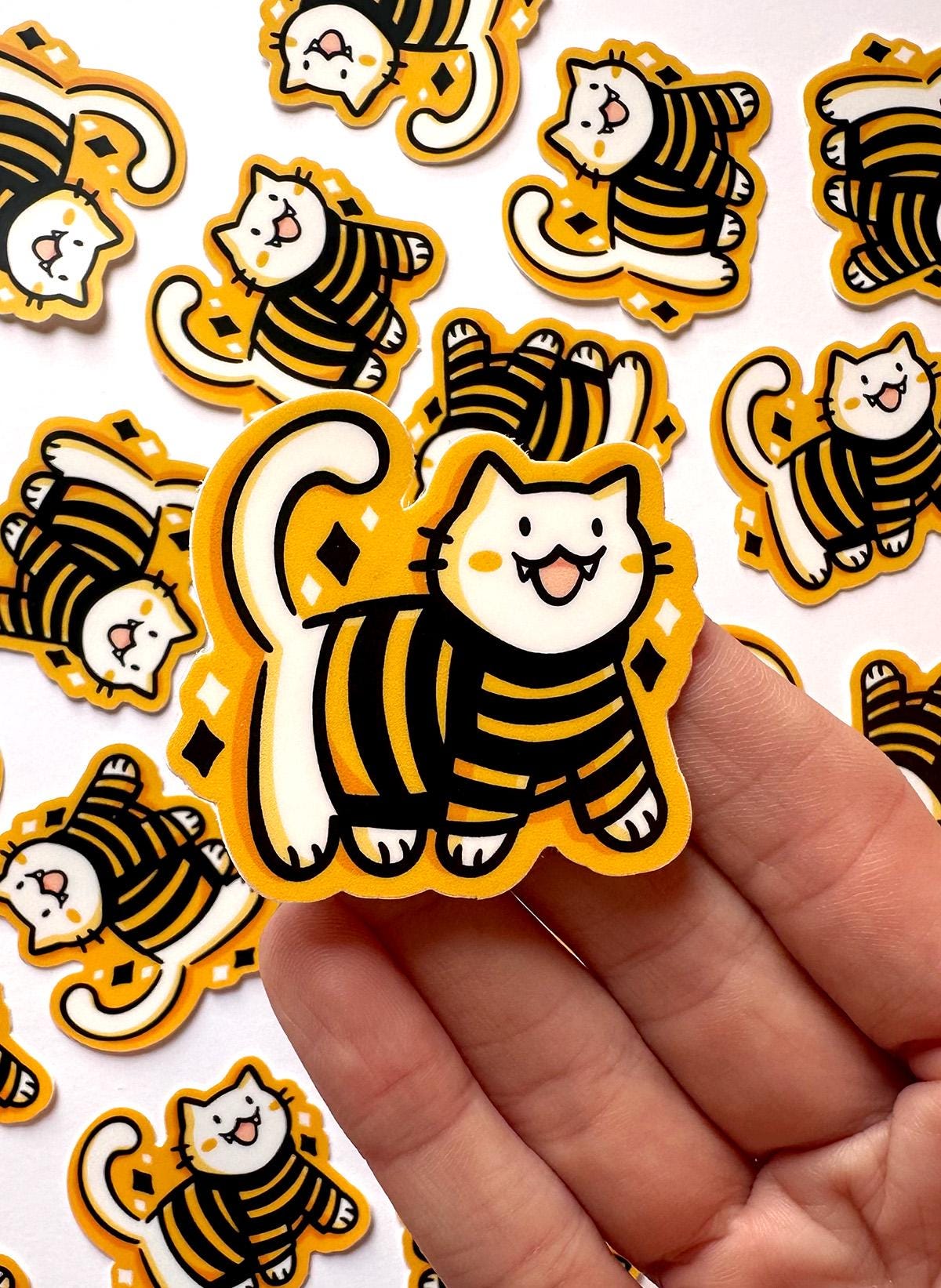 Yinzer Kitty Mini Sticker