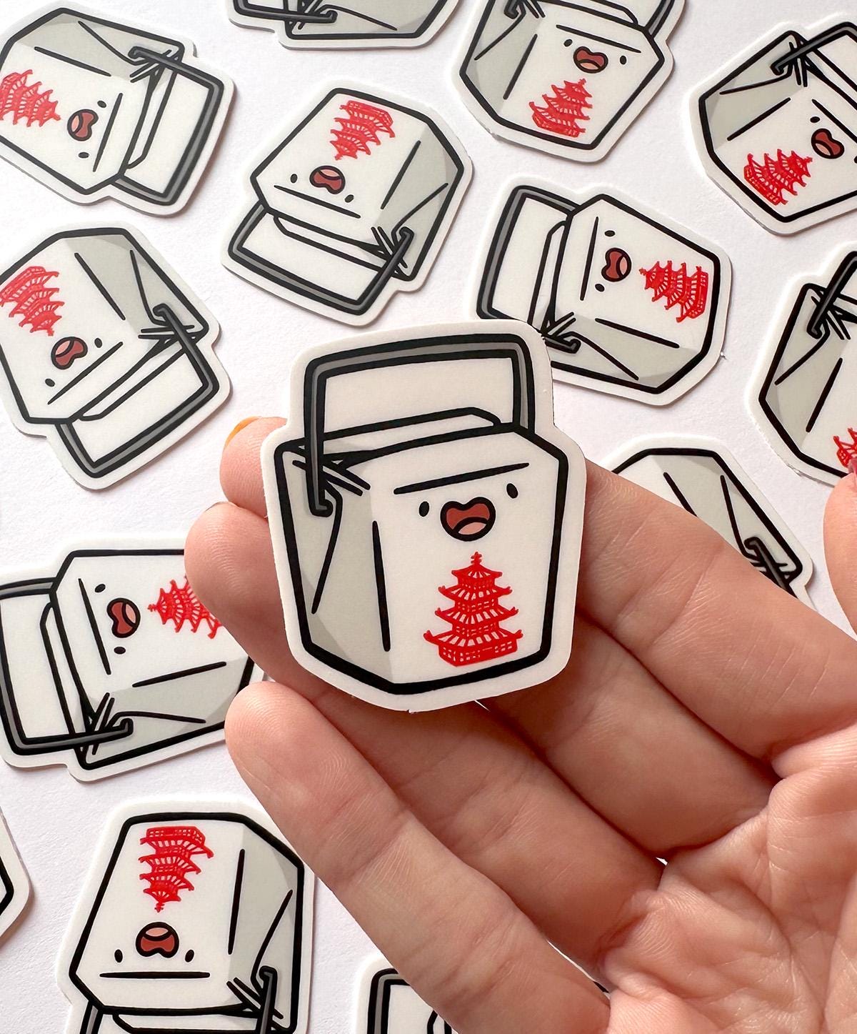 Take Out Box Mini Sticker
