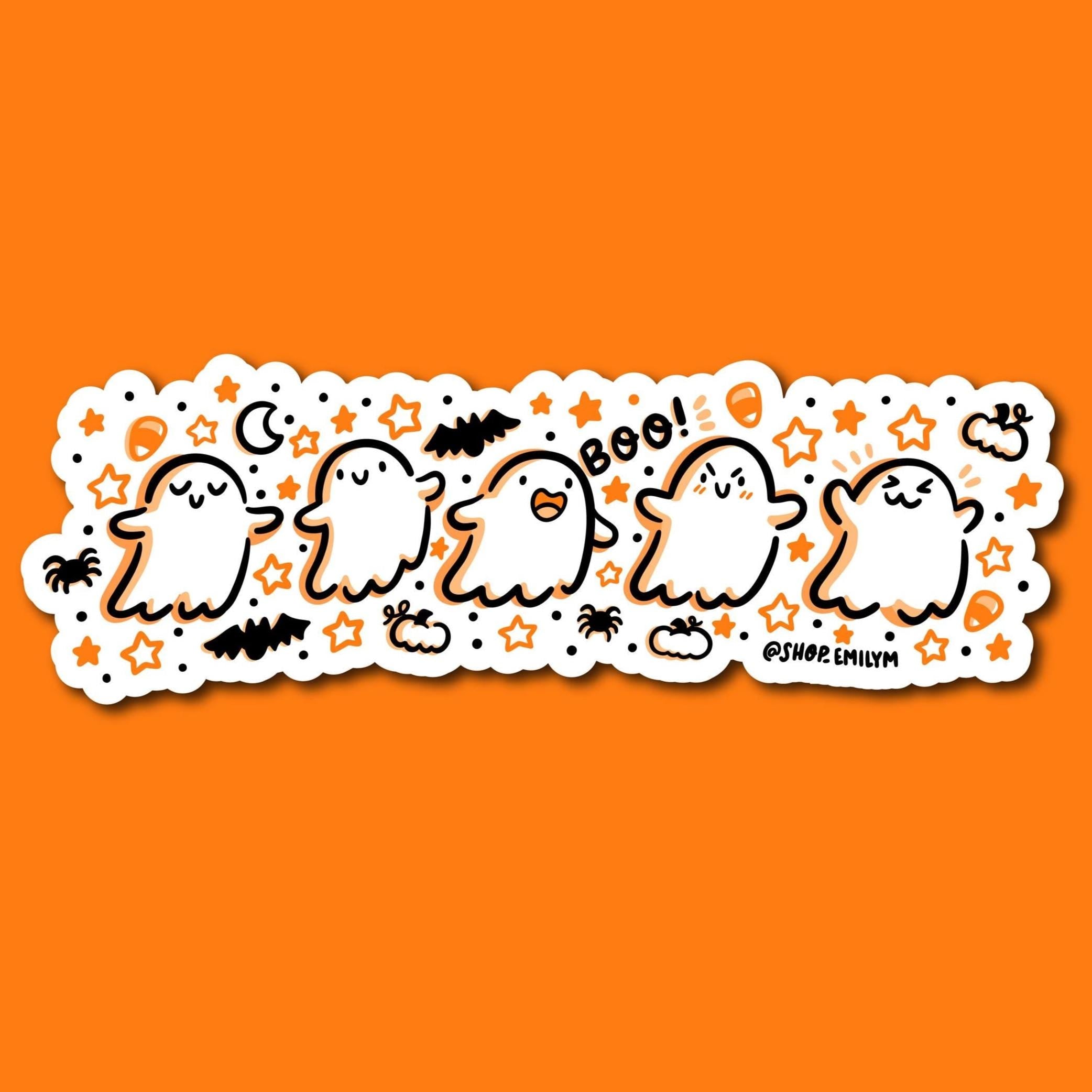 Ghost Parade Sticker