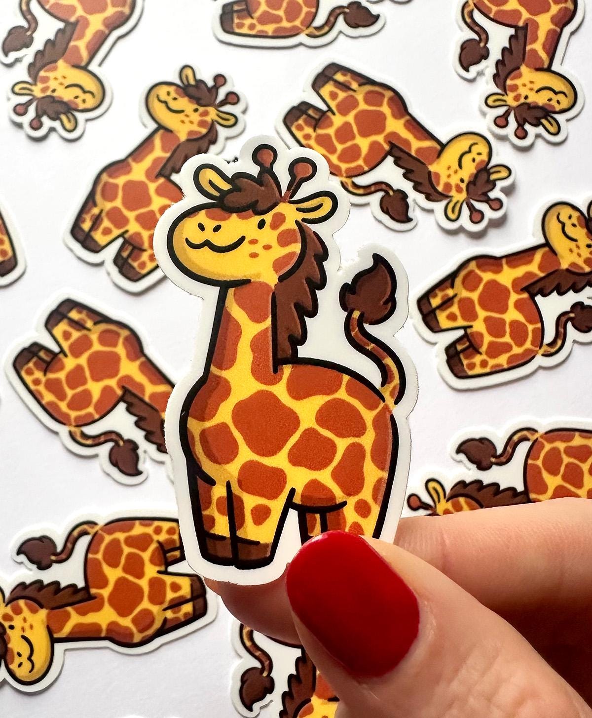 Giraffe Mini Sticker