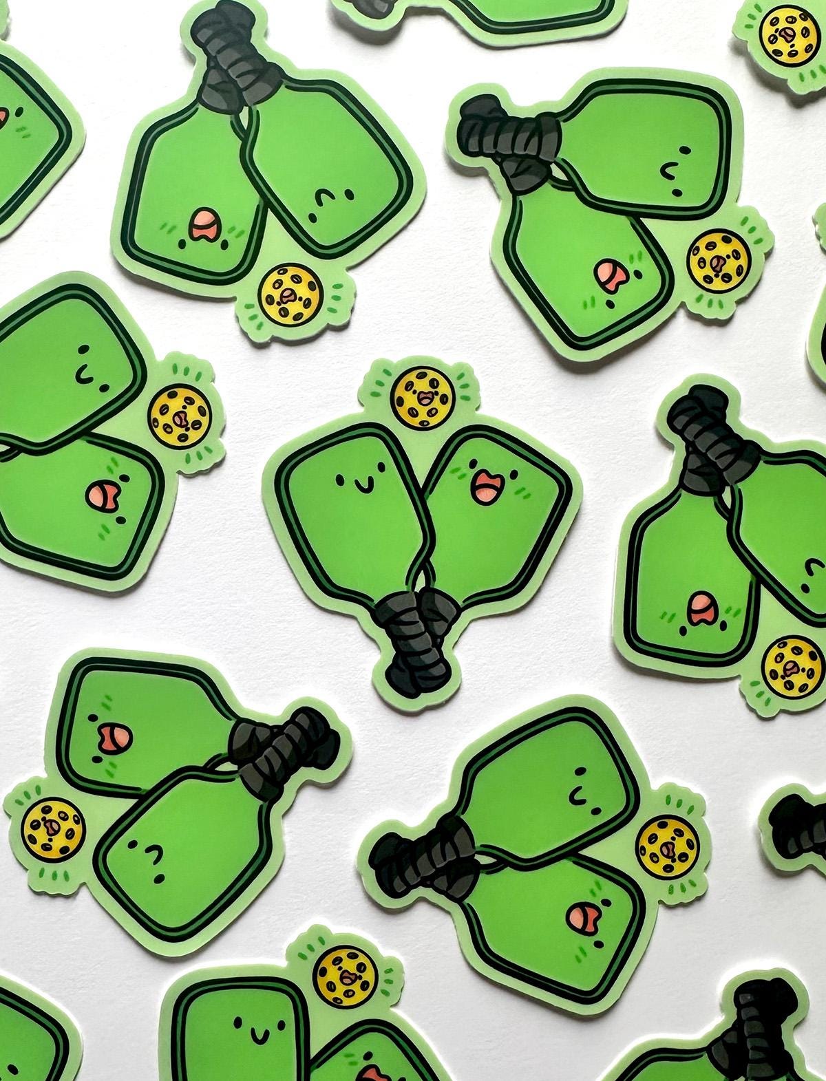 Pickleball Mini Sticker