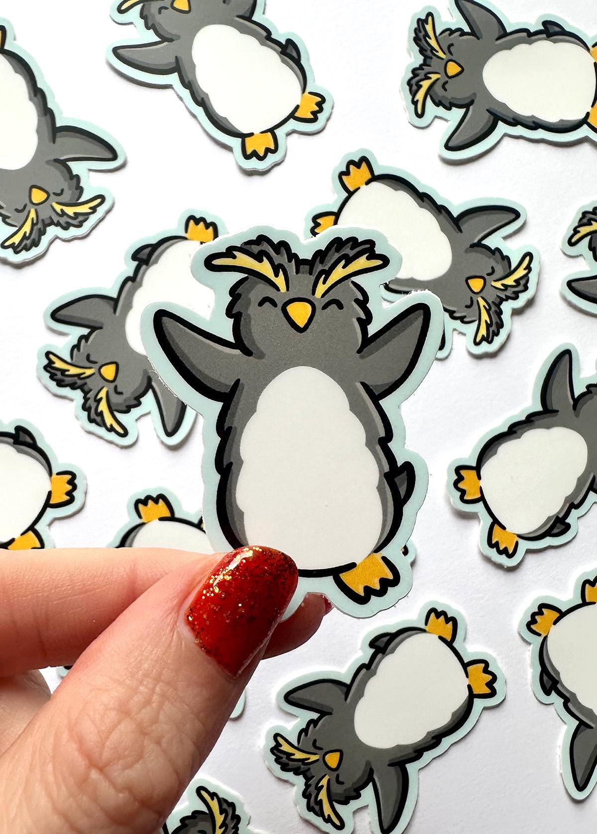 Macaroni Penguin Mini Sticker
