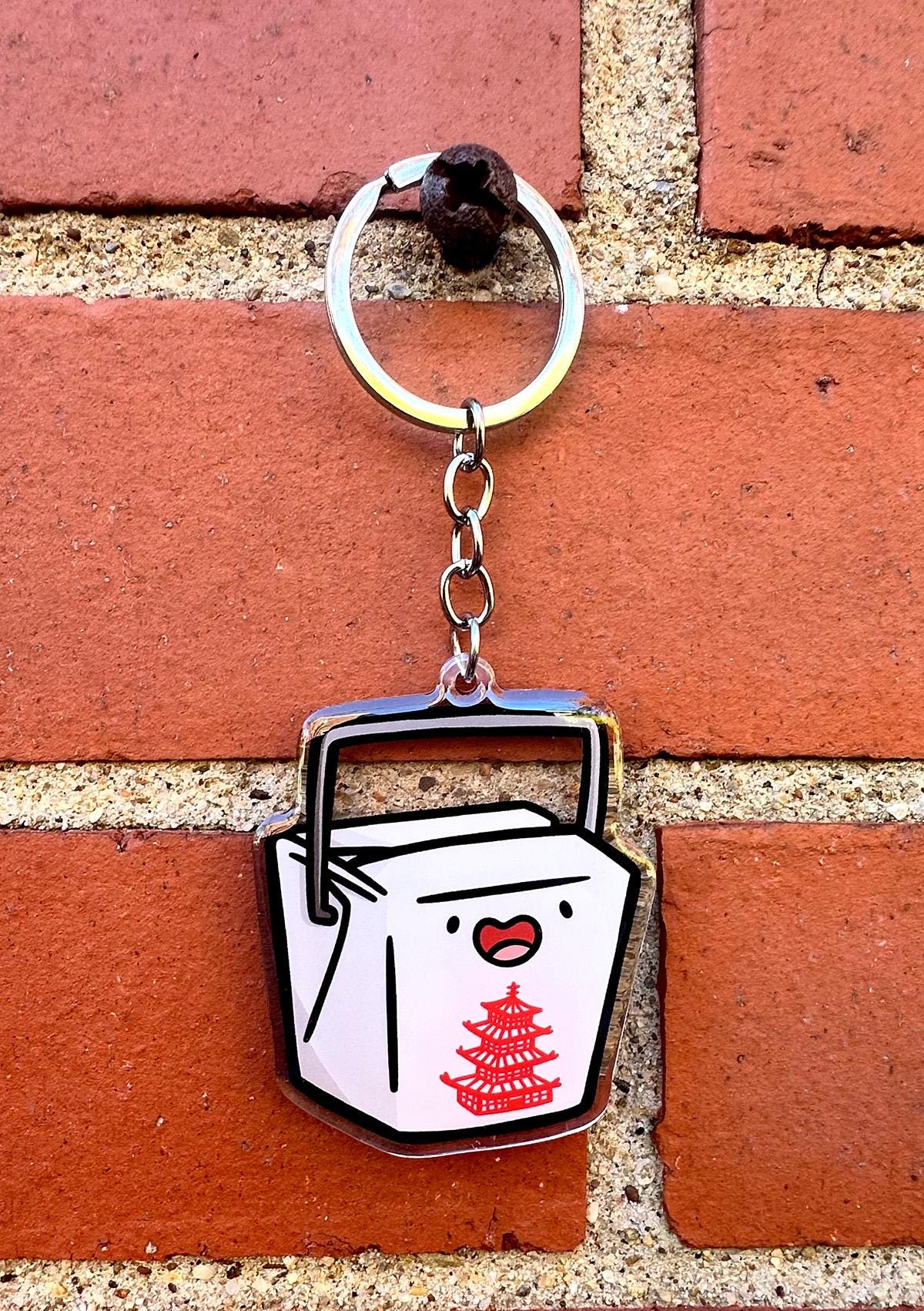 Take Out Box Keychain