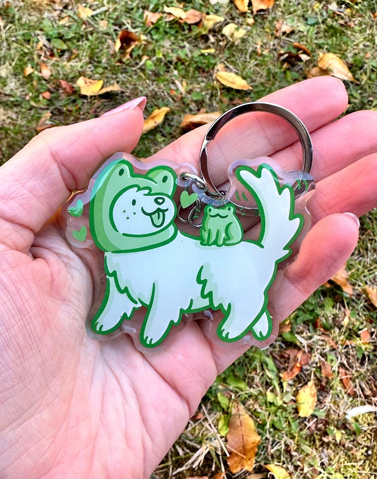 Frog Dog keychain