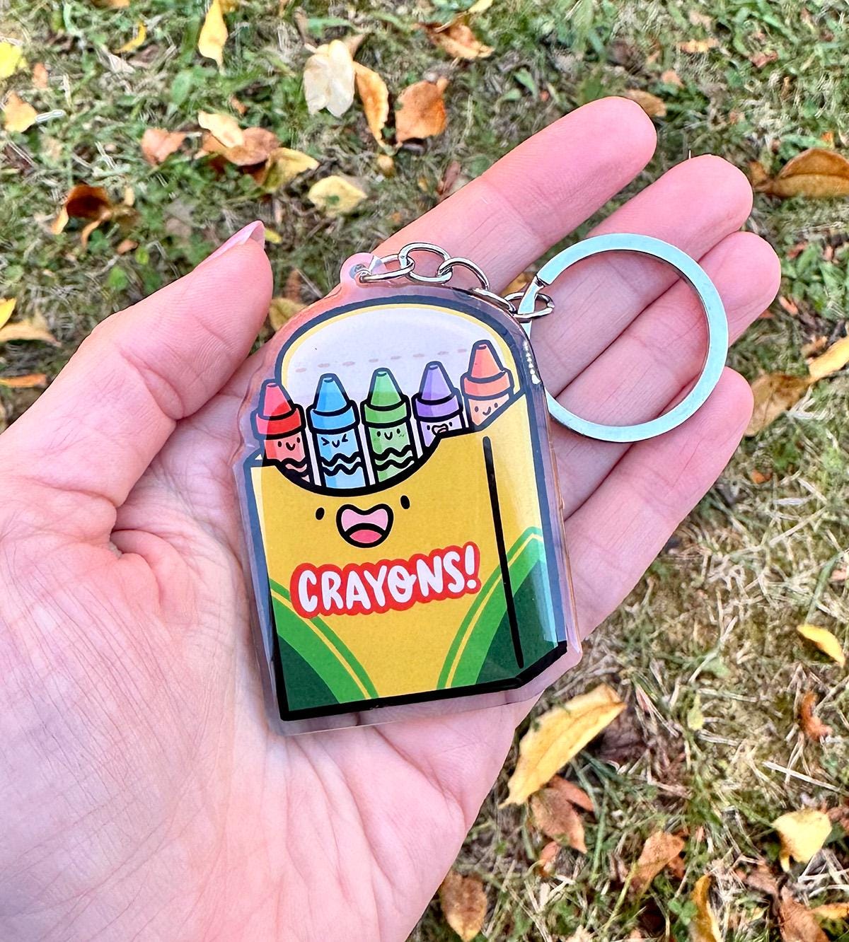Crayons Keychain