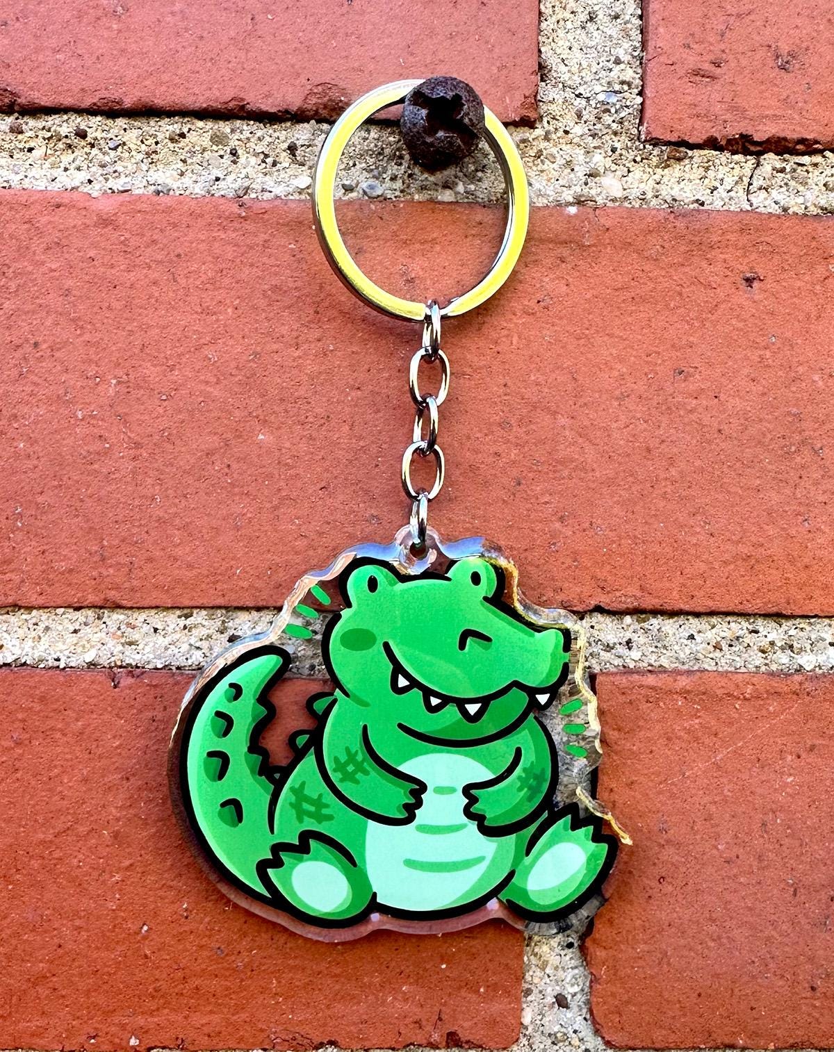 Crocodile Keychain