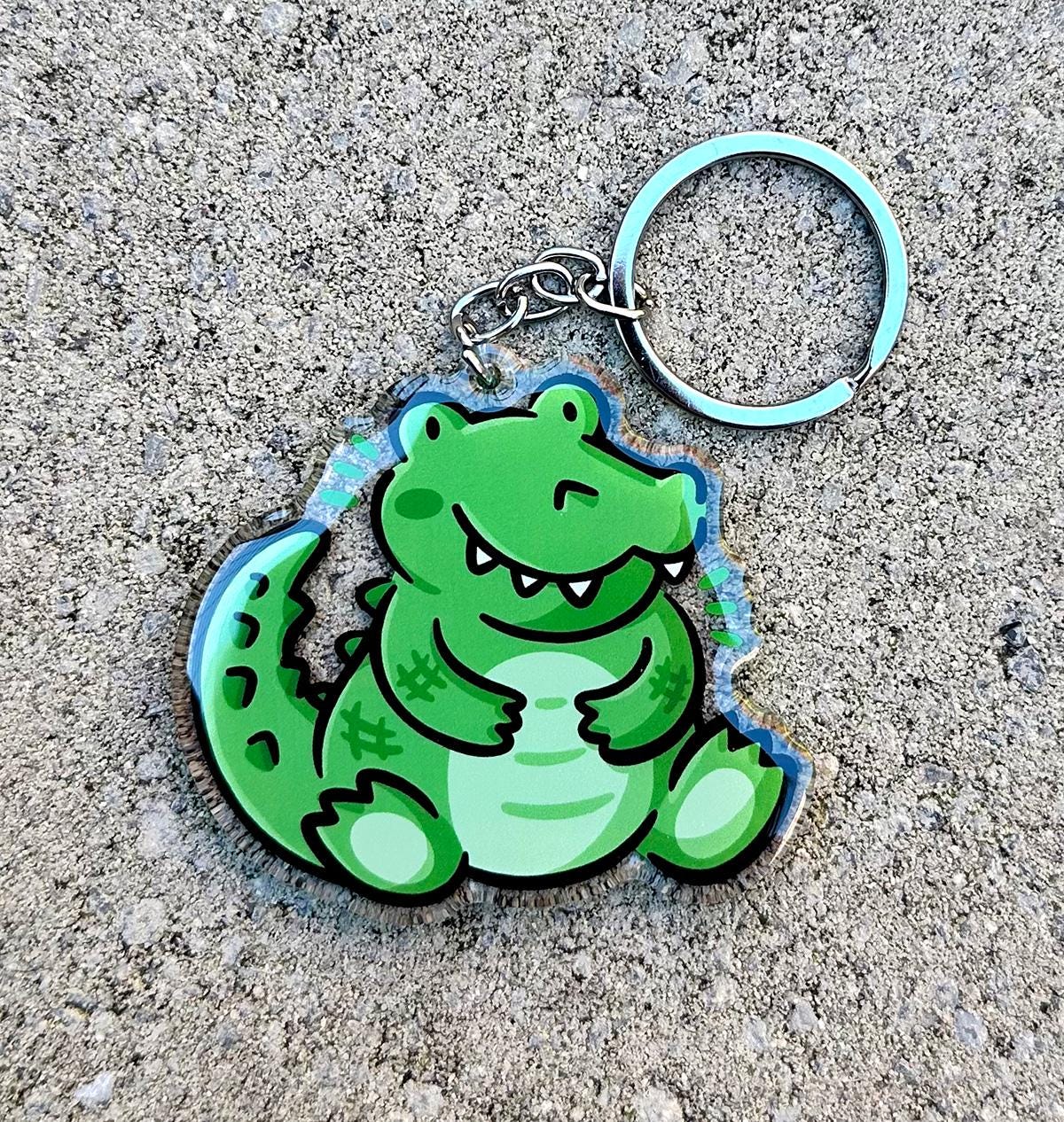 Crocodile Keychain
