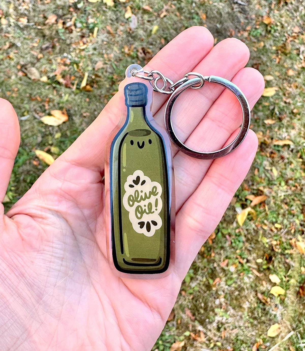 Olive Oil Keychain
