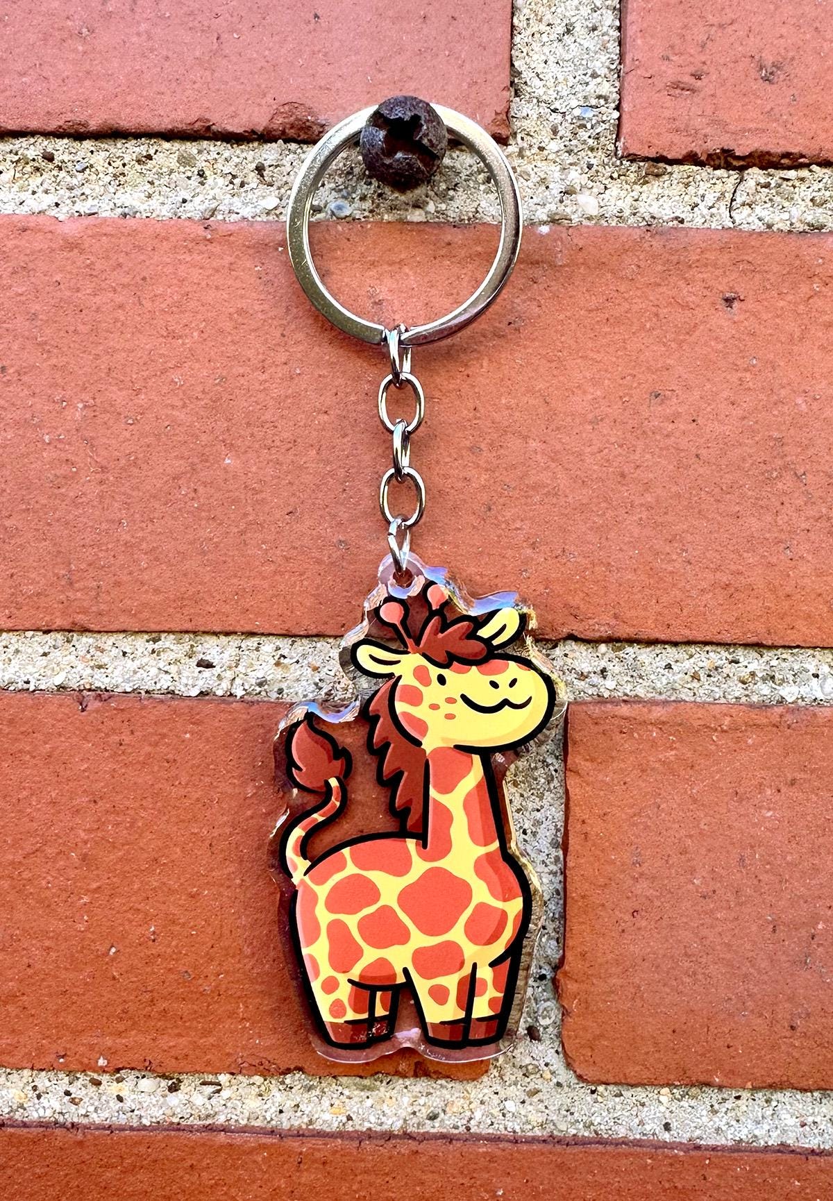 Giraffe Keychain