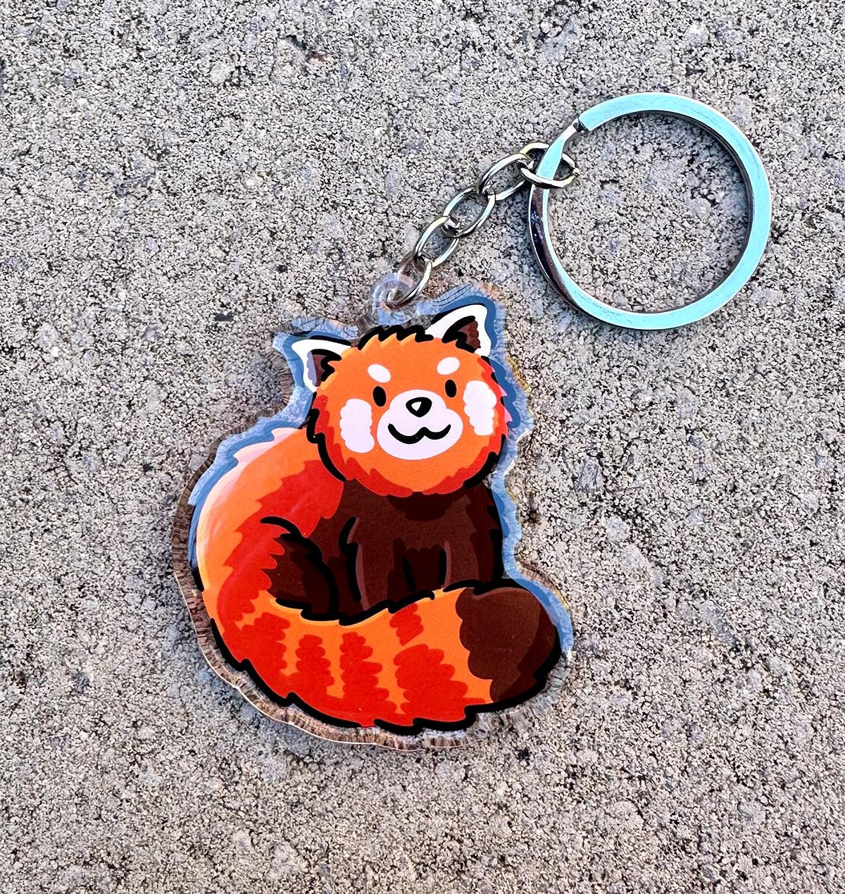 Red Panda Keychain