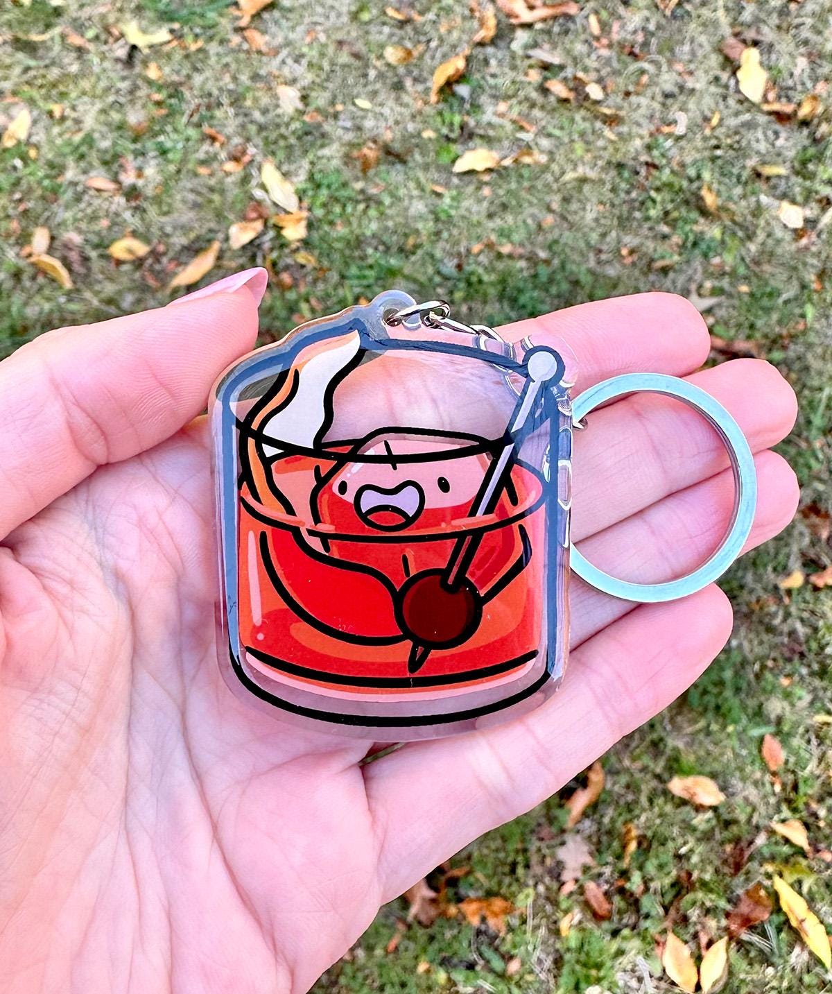 Old Fashioned Keychain