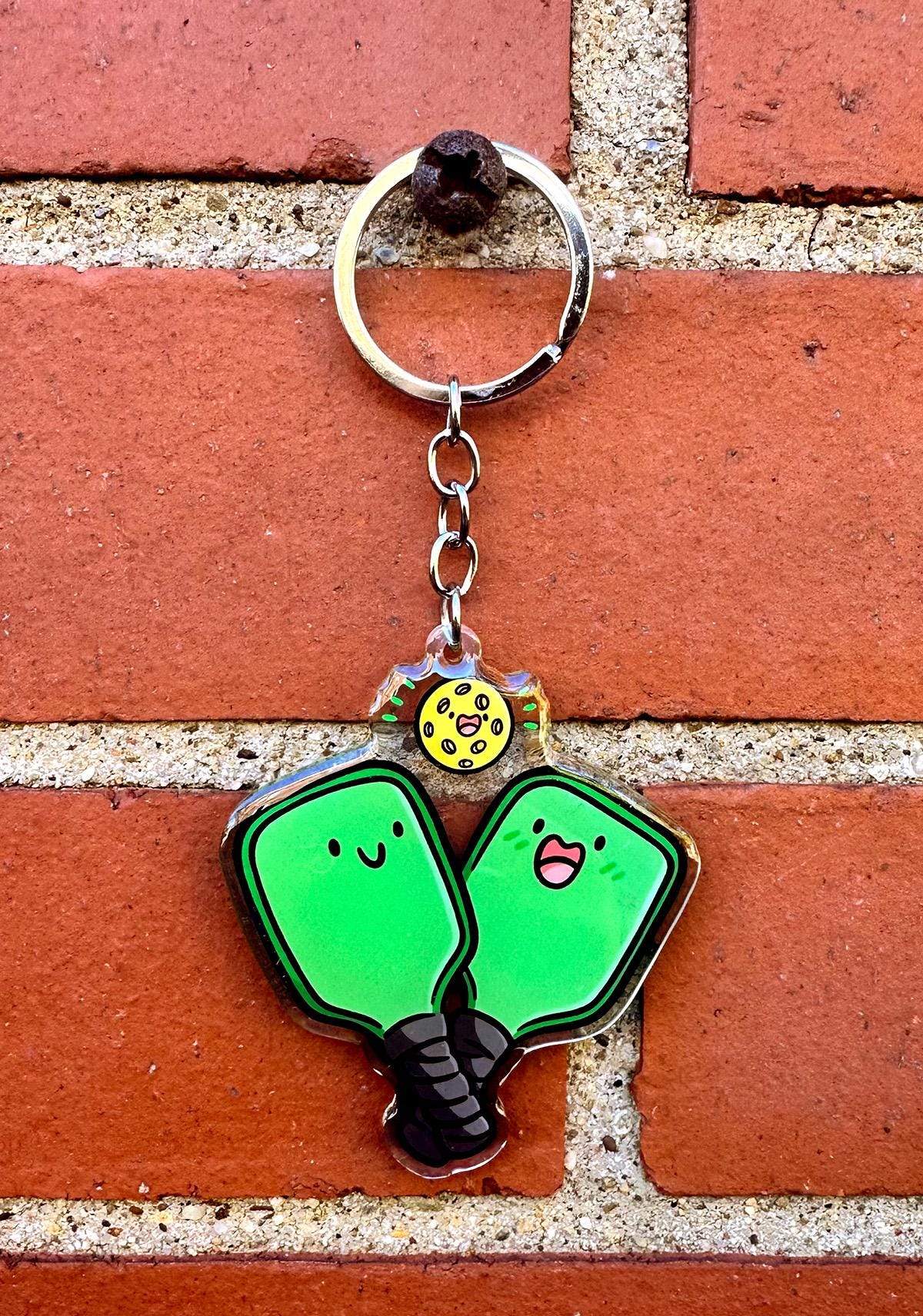 Pickleball Keychain