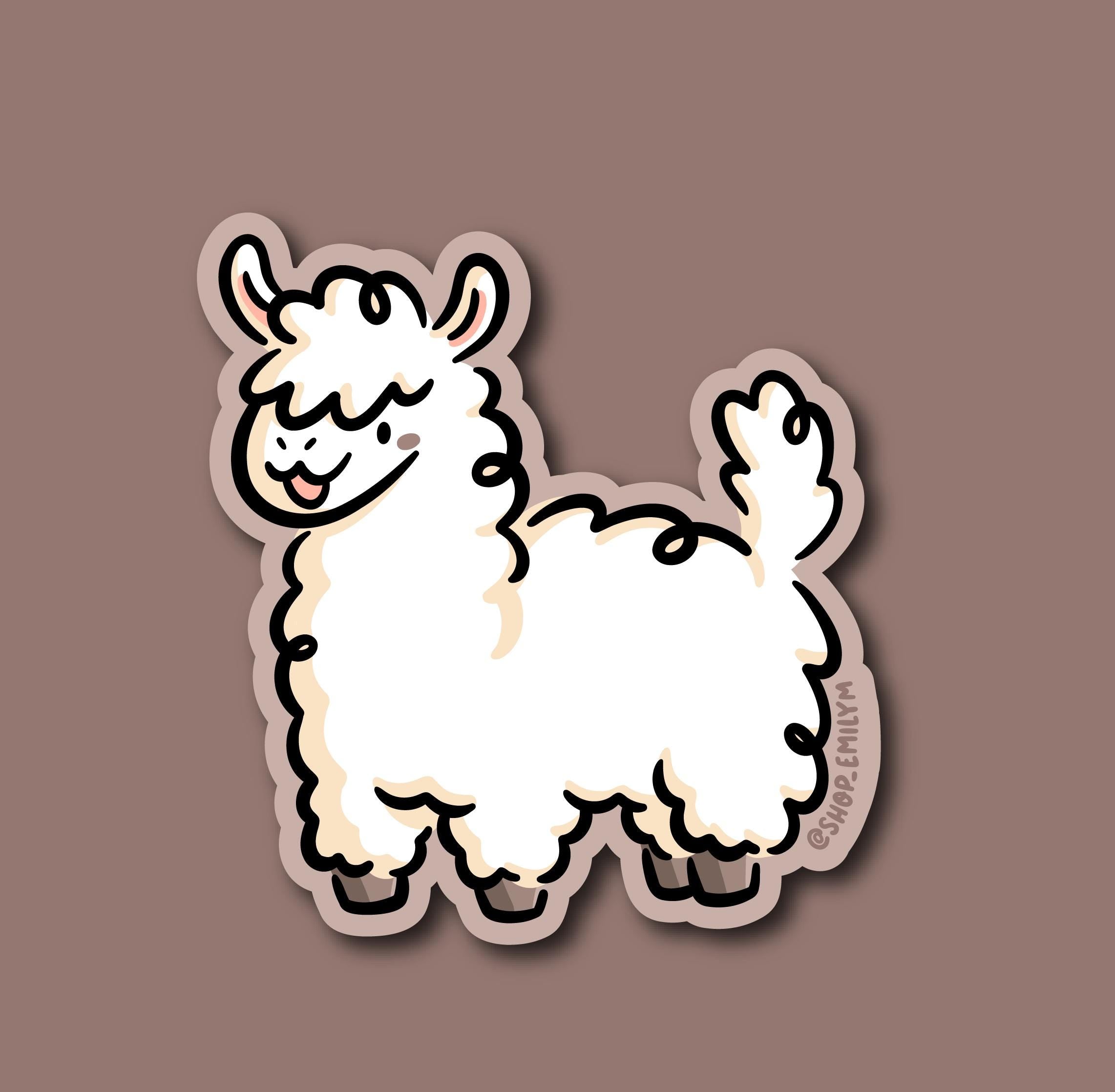 Llama Sticker