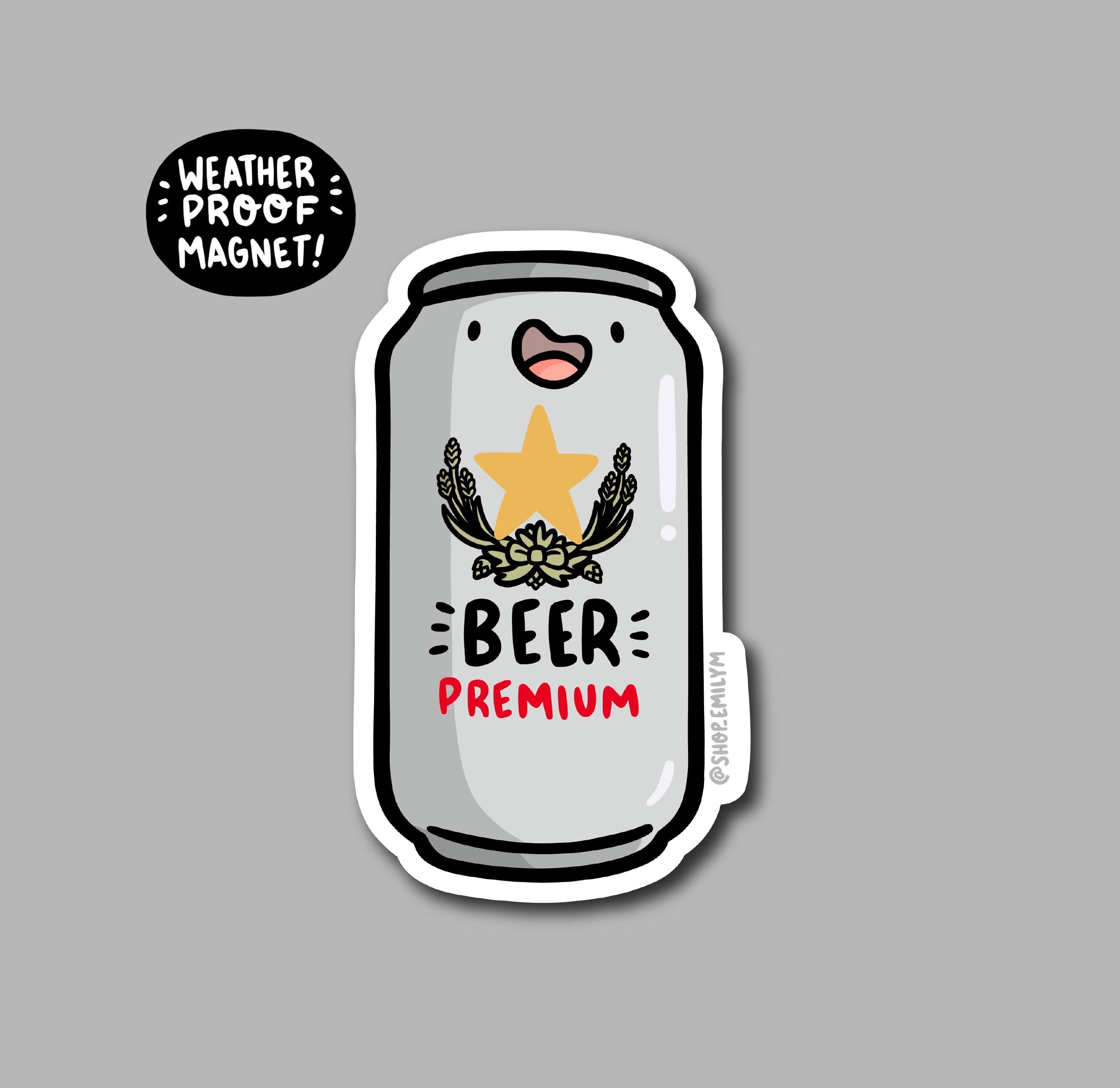 Japanese Beer Magnet