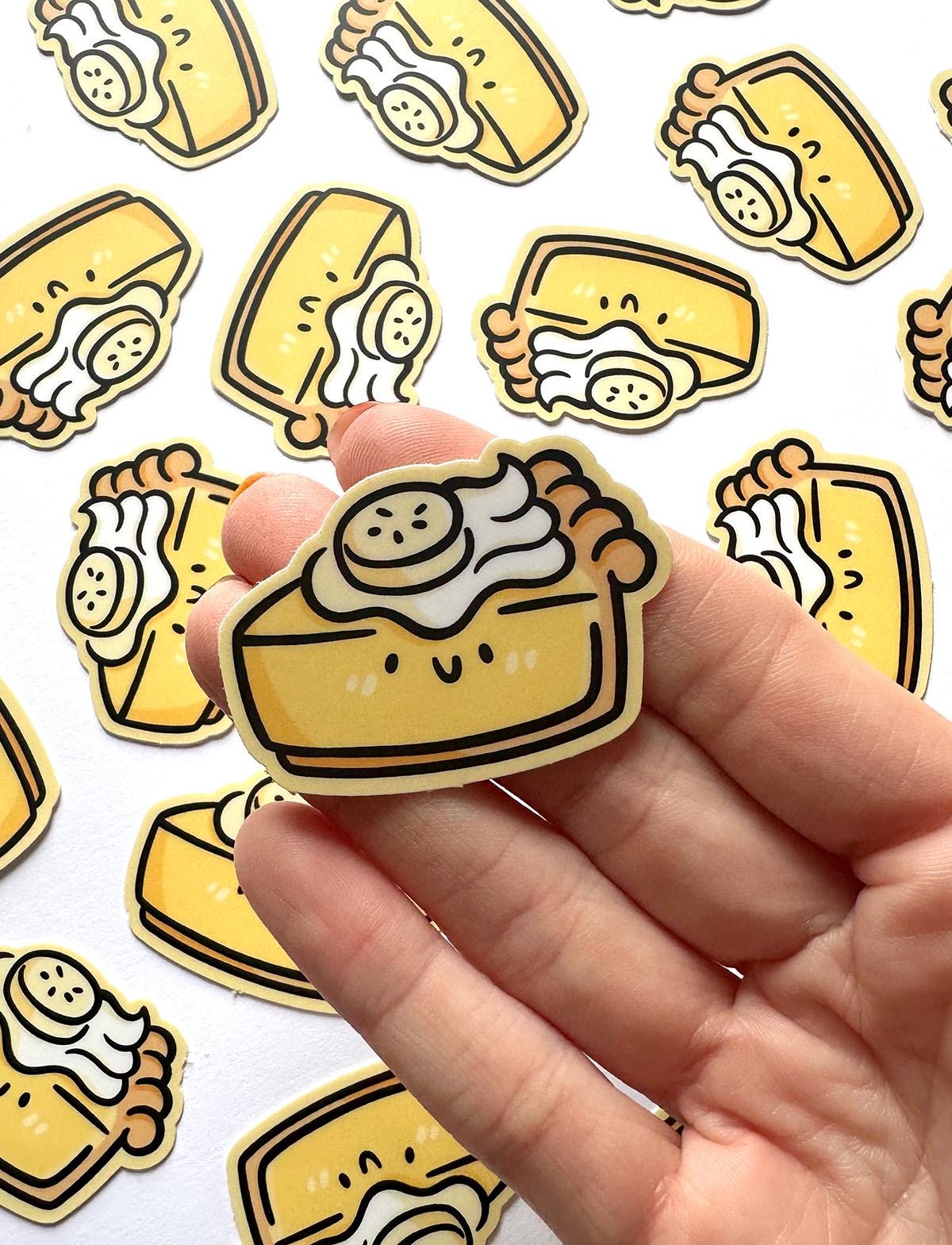 Banana Cream Pie Mini Sticker