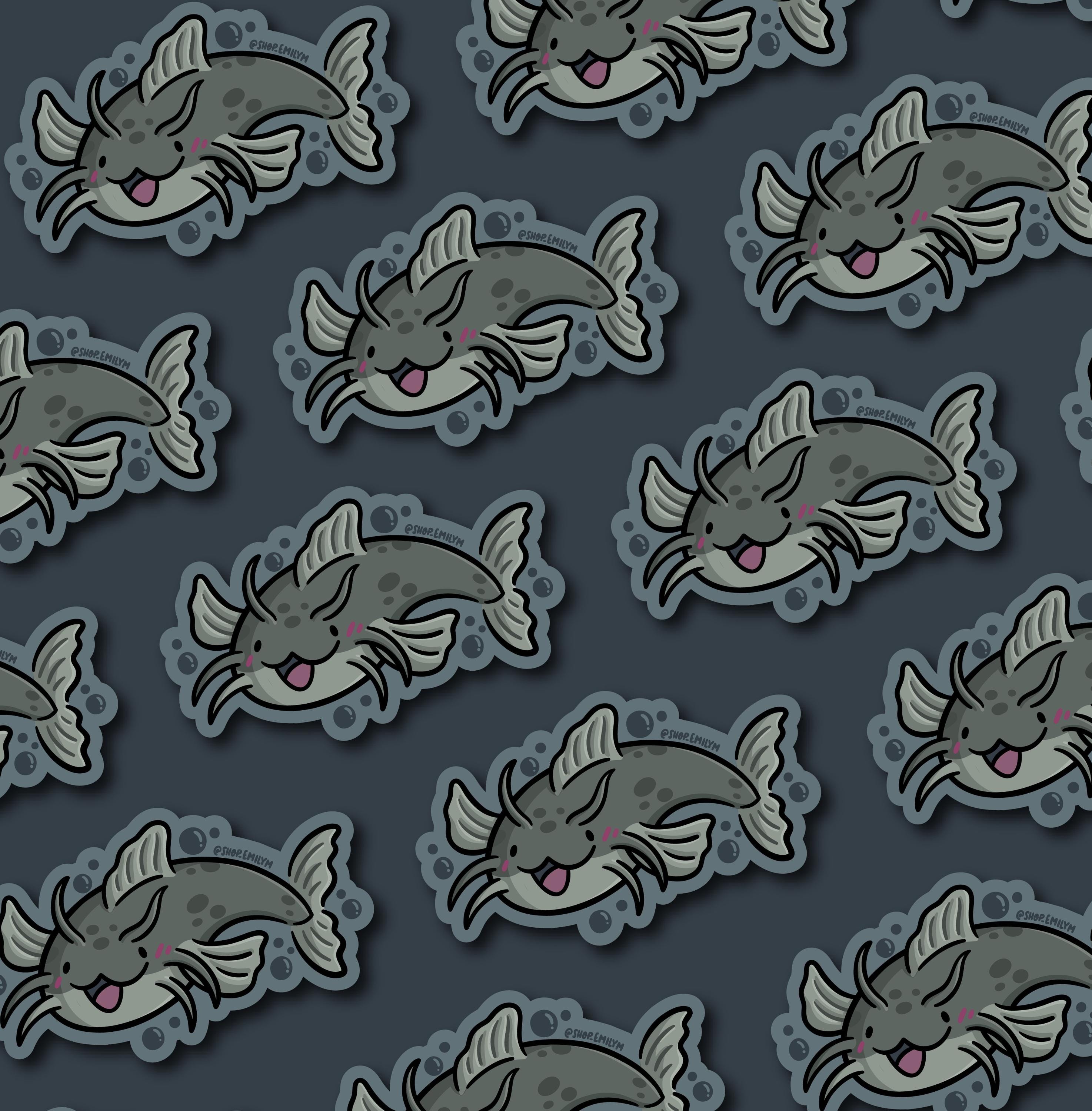 Catfish Sticker