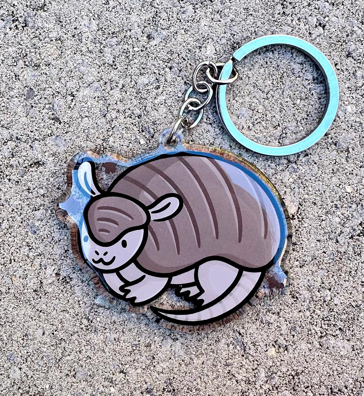Armadillo Keychain