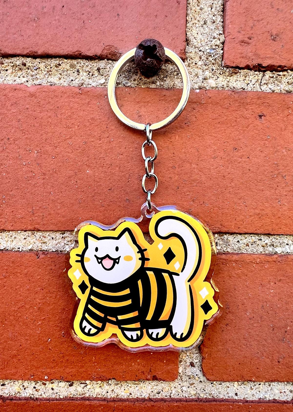 Yinzer Kitty Keychain