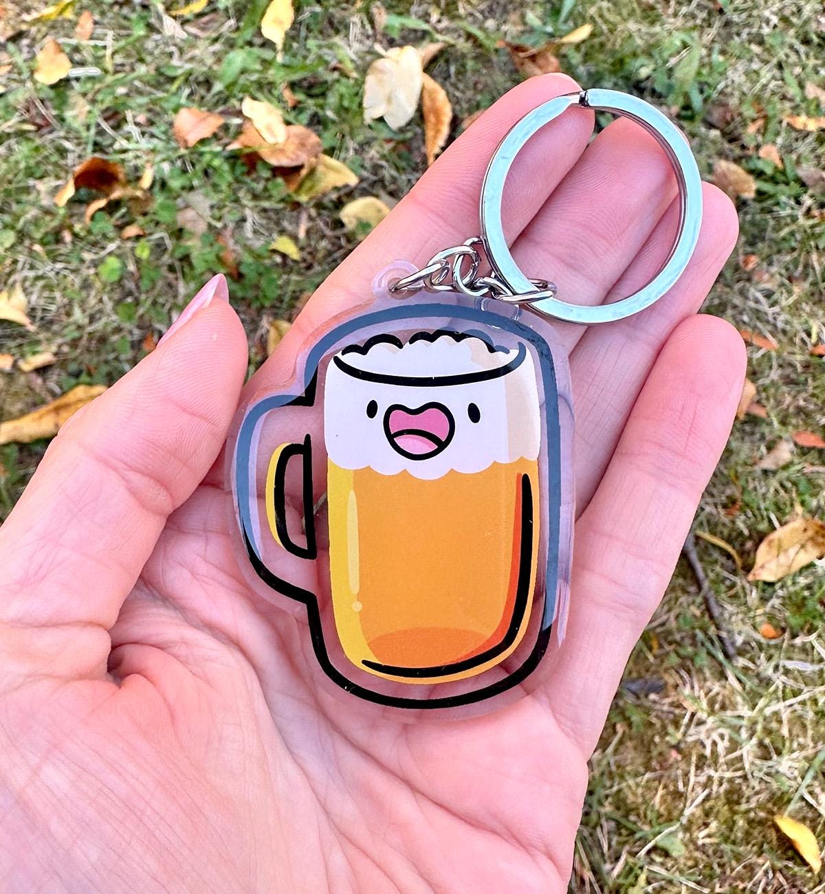Beer Mug Keychain