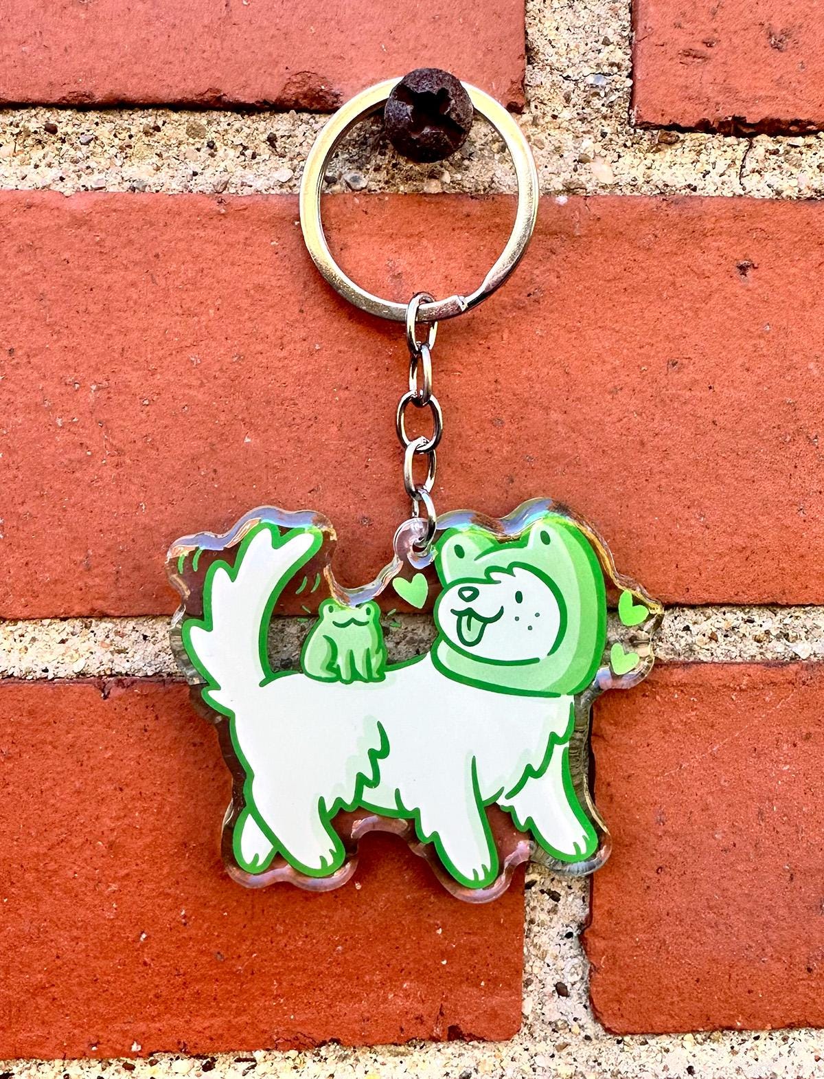 Frog Dog keychain