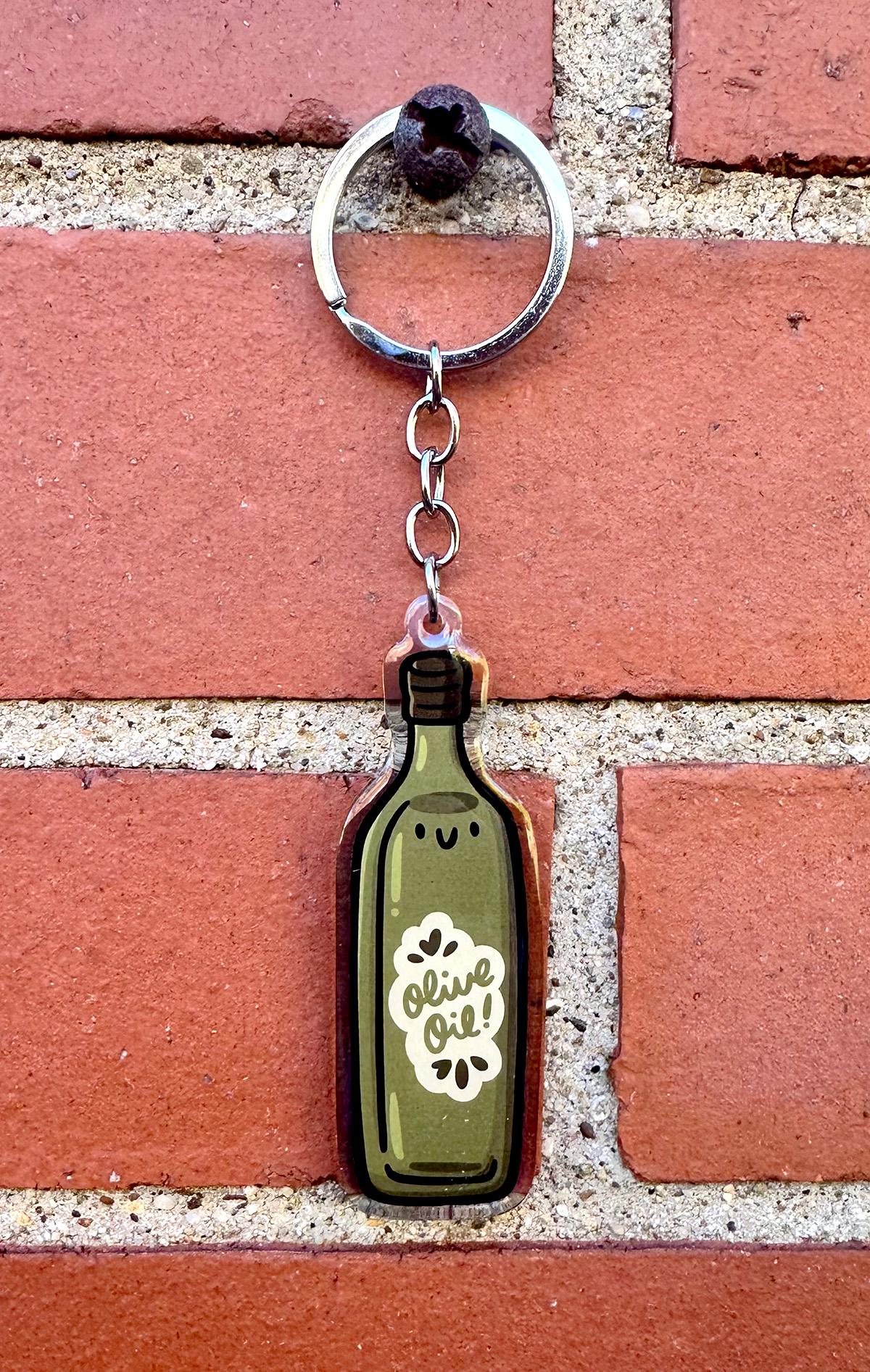 Olive Oil Keychain