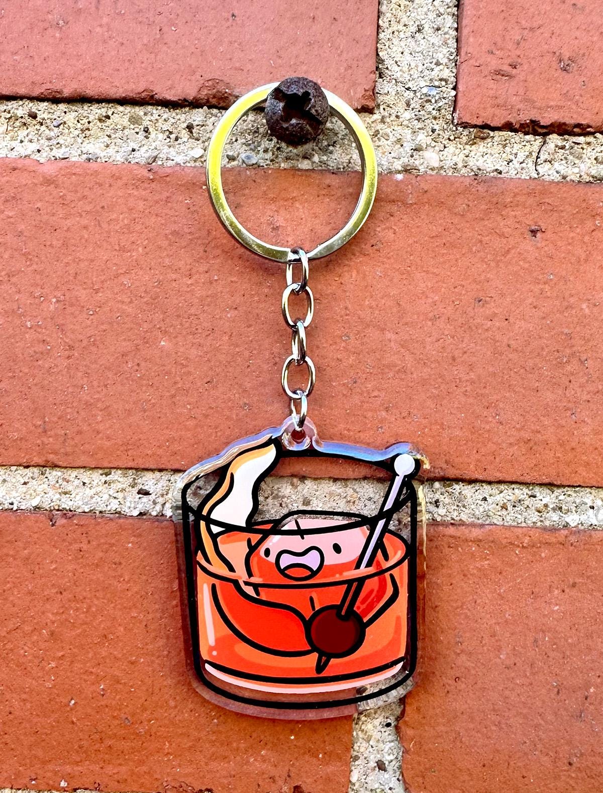 Old Fashioned Keychain