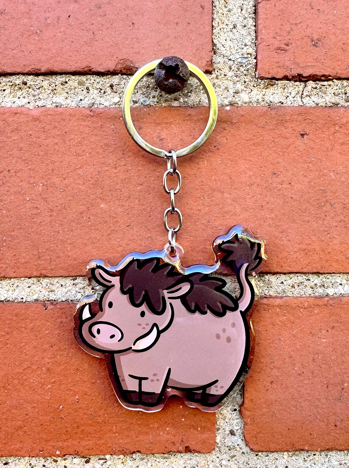 Warthog Keychain