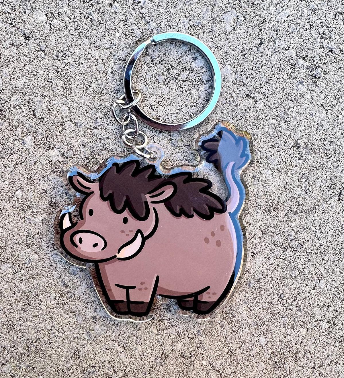 Warthog Keychain