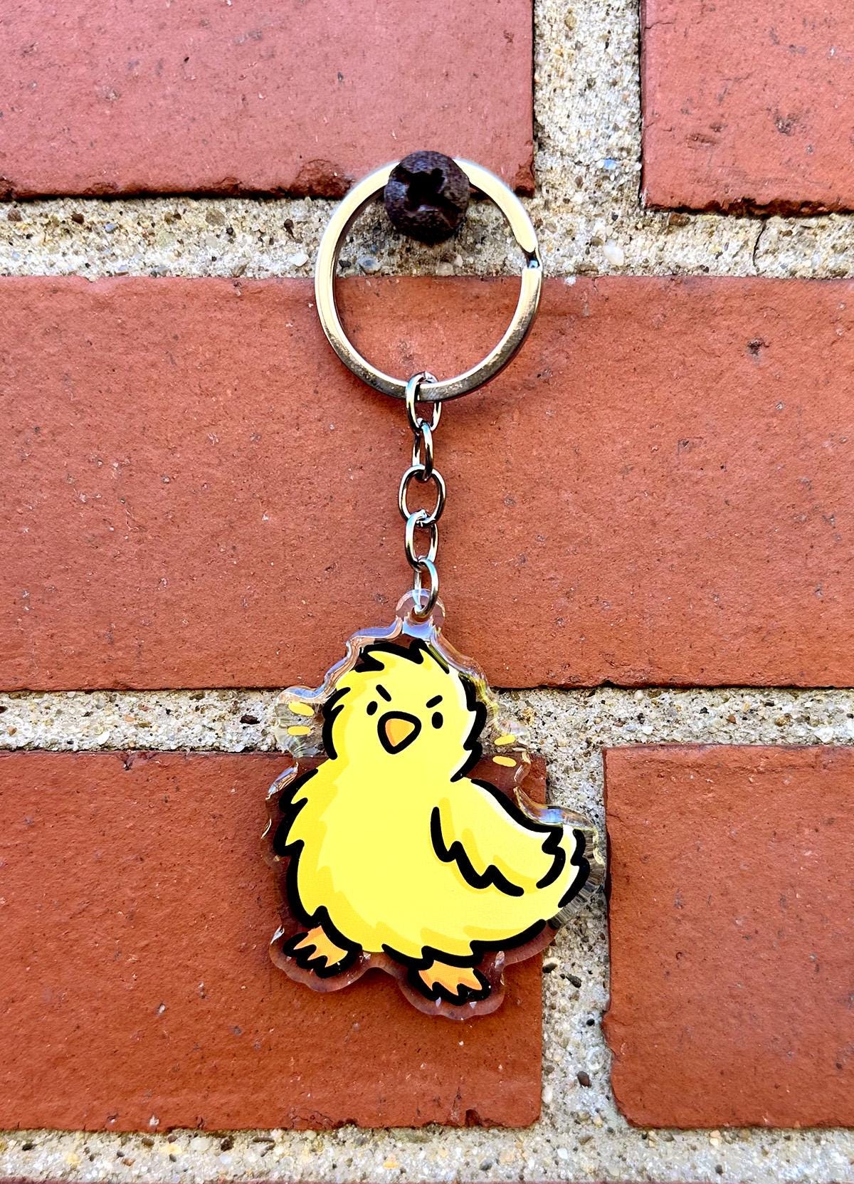 Chick Keychain