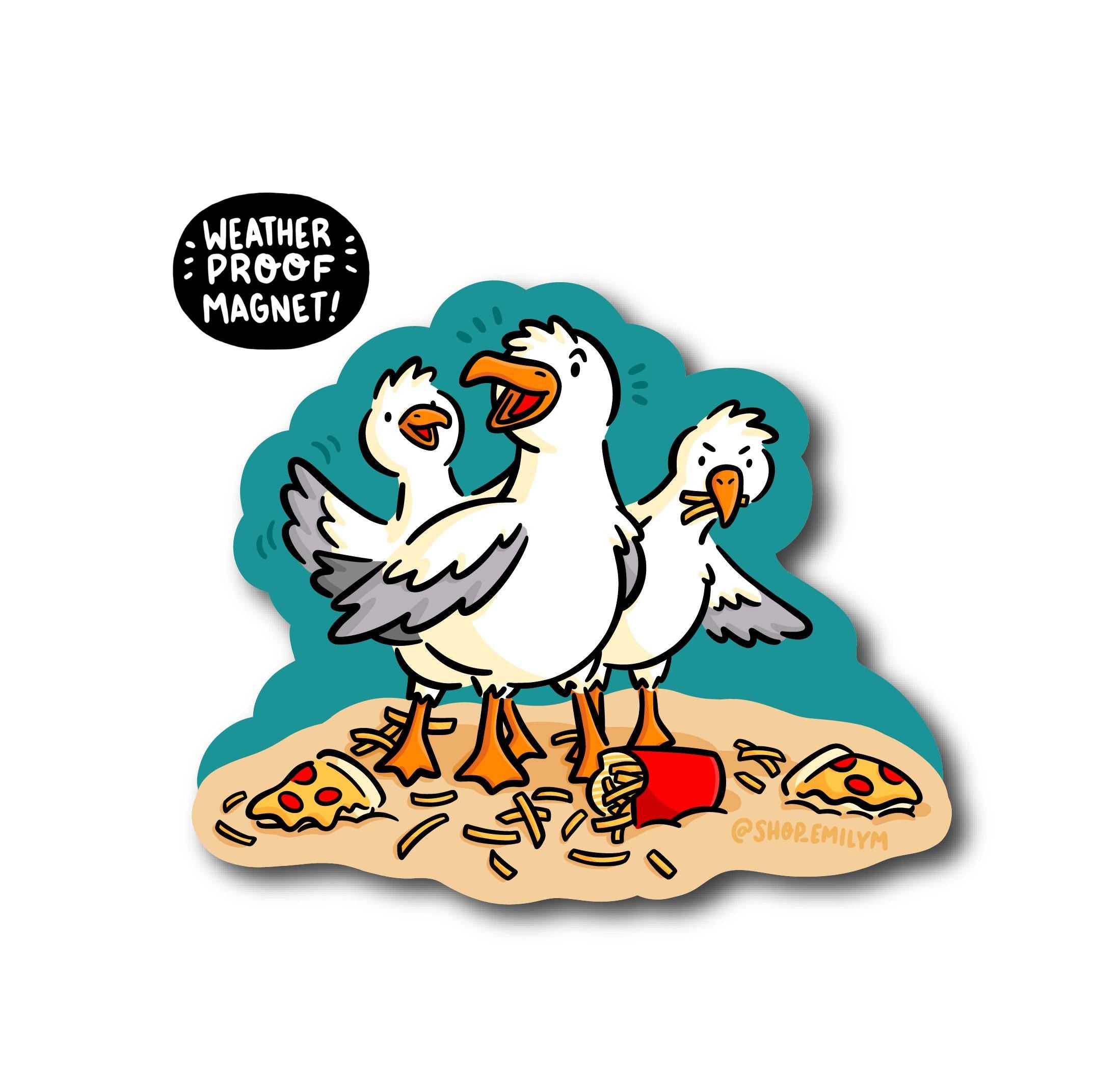 Seagulls Magnet