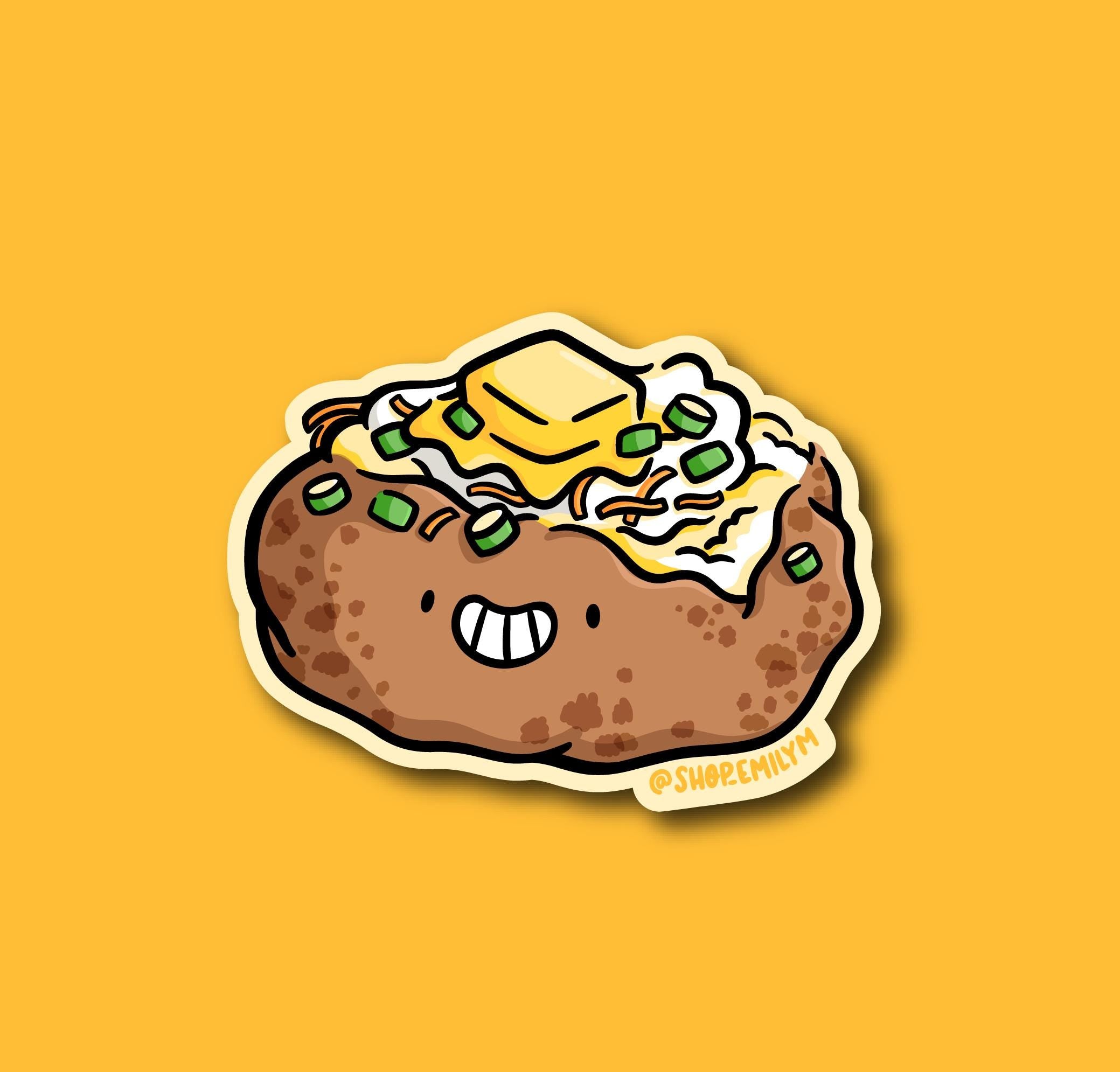 Baked Potato Sticker