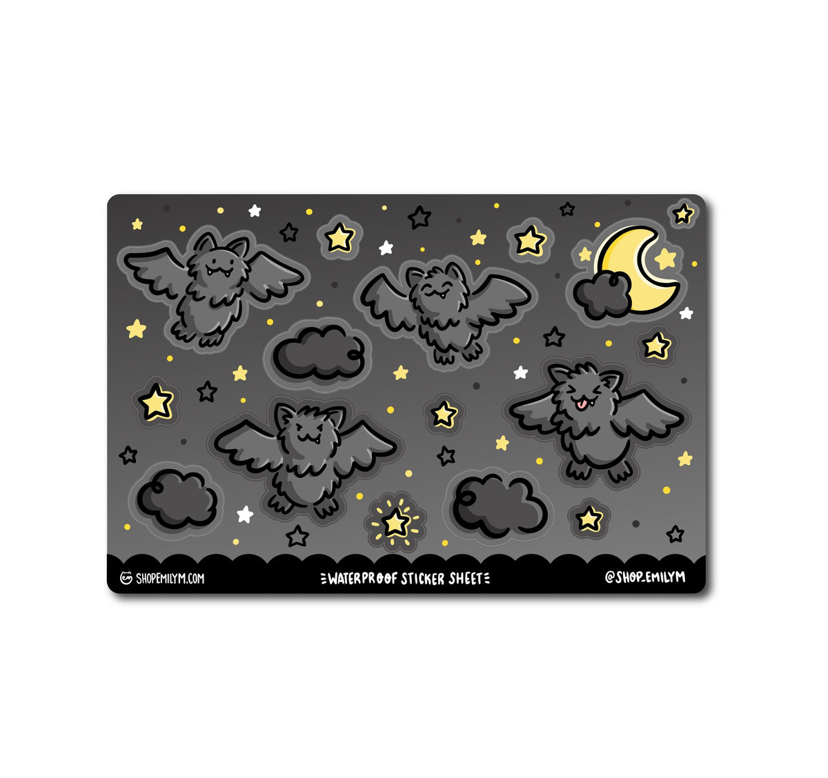 Bats Sticker Sheet
