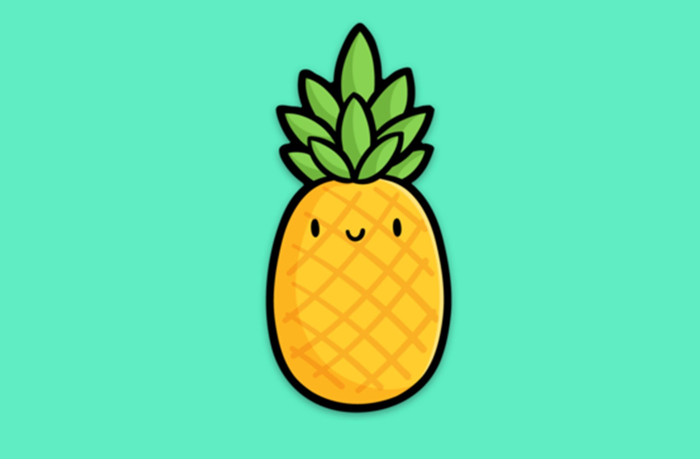 Pineapple Sticker