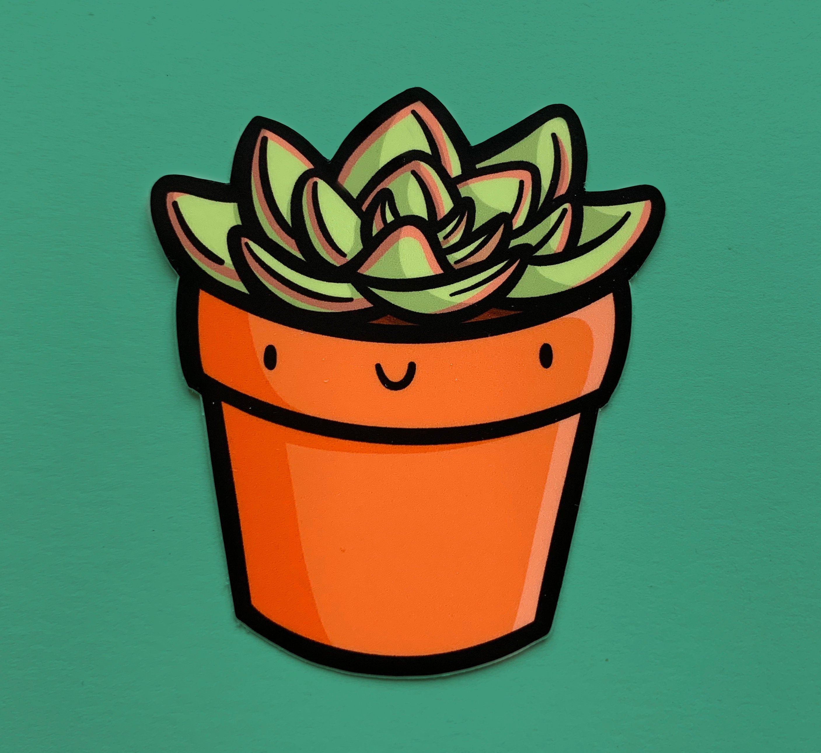 Succulent Sticker