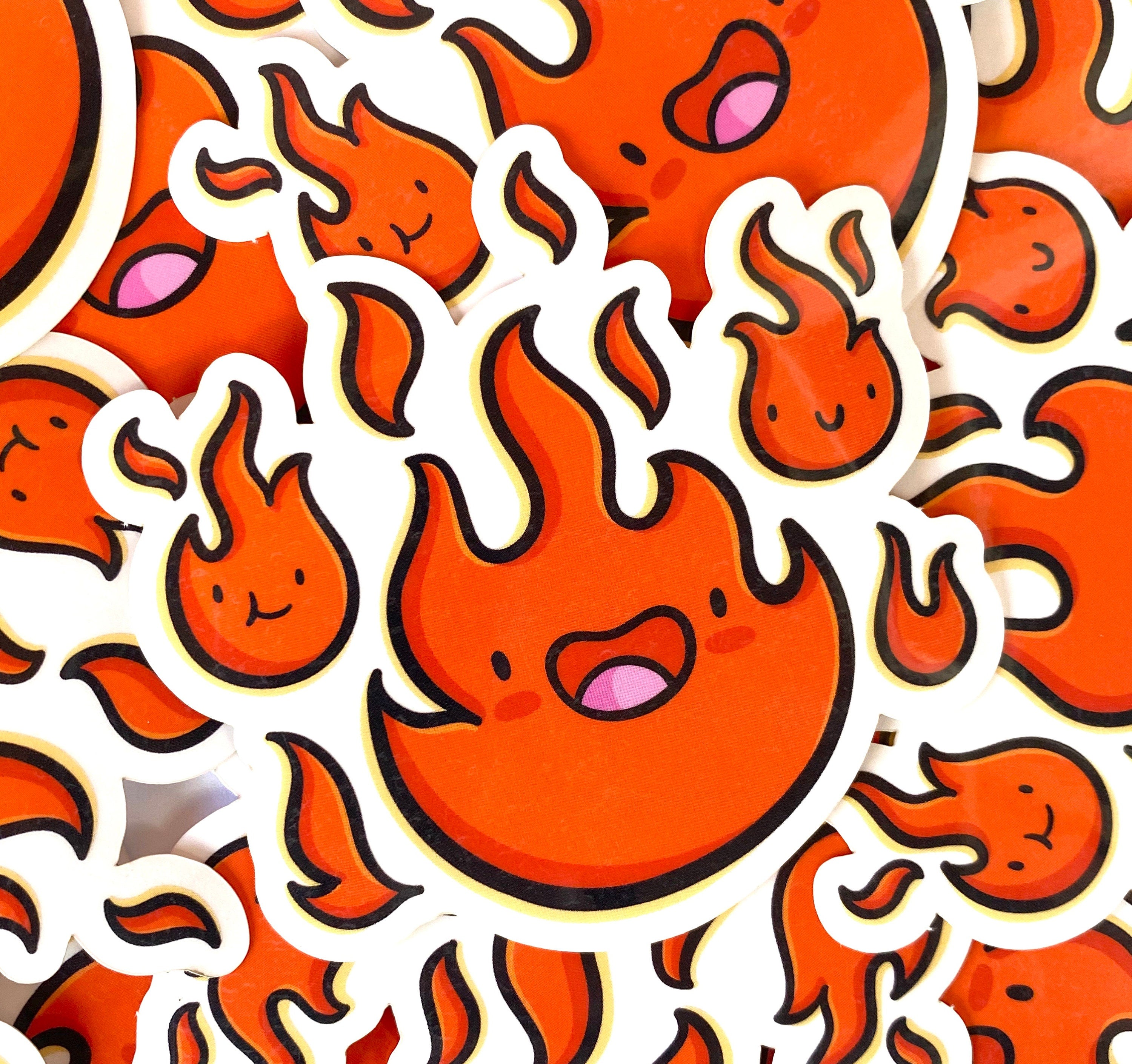 Fire Clear Sticker