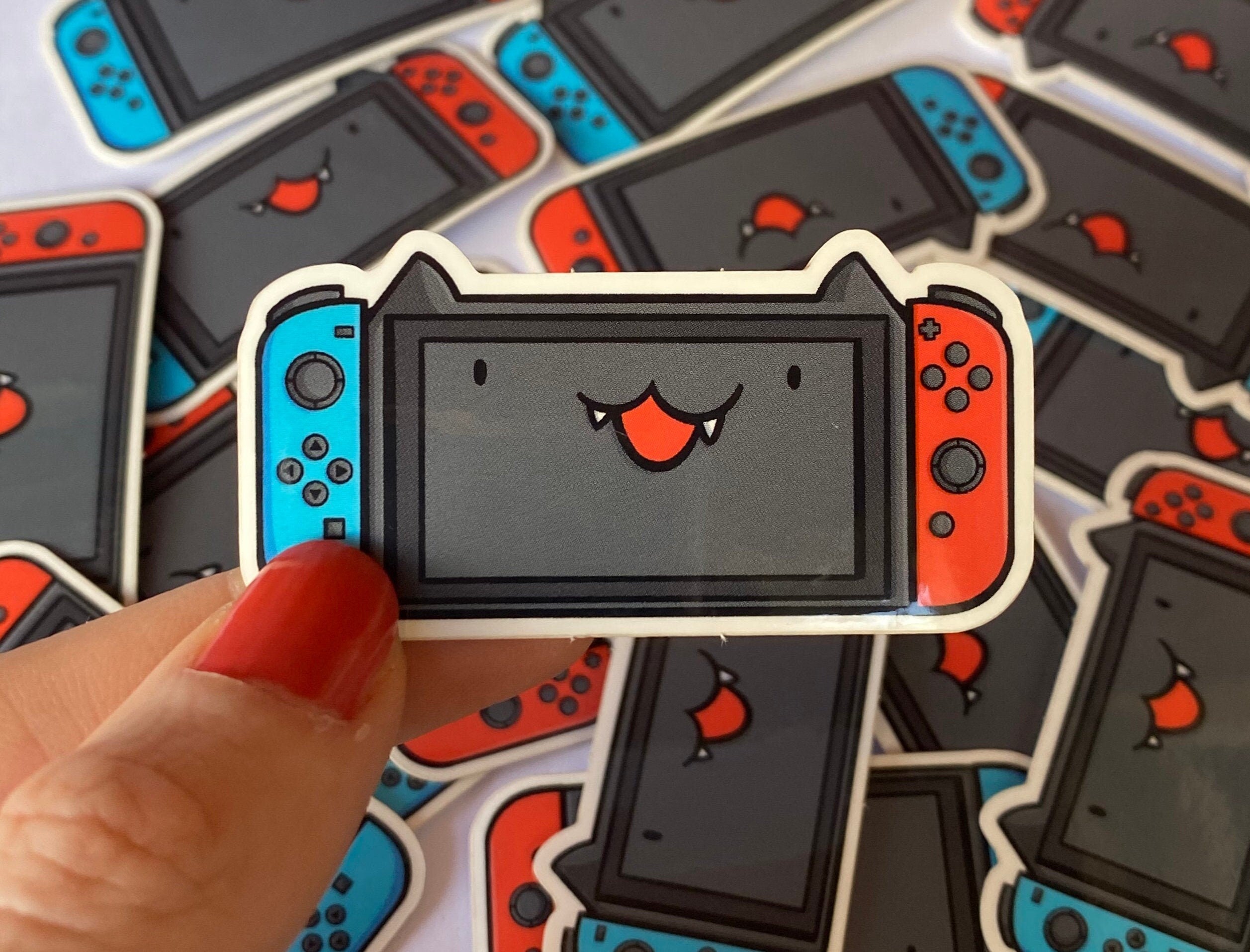 Video Game Cat Mini Sticker