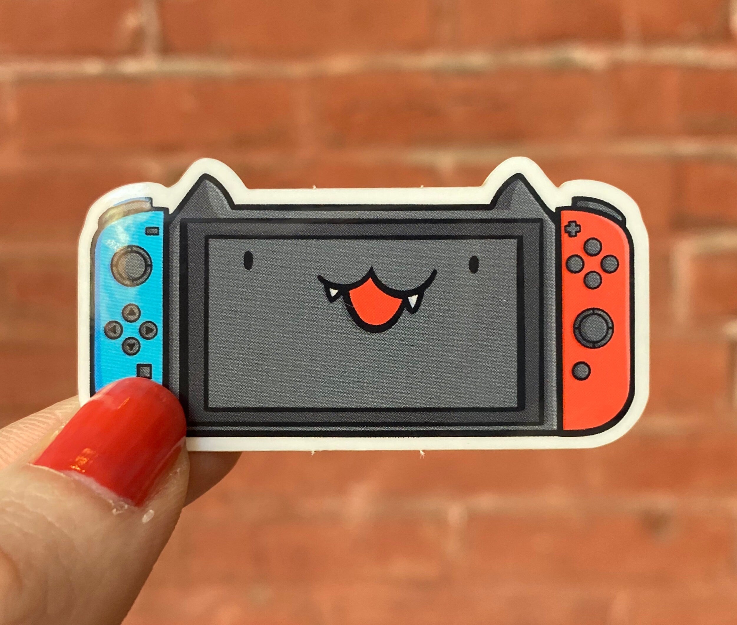 Video Game Cat Sticker