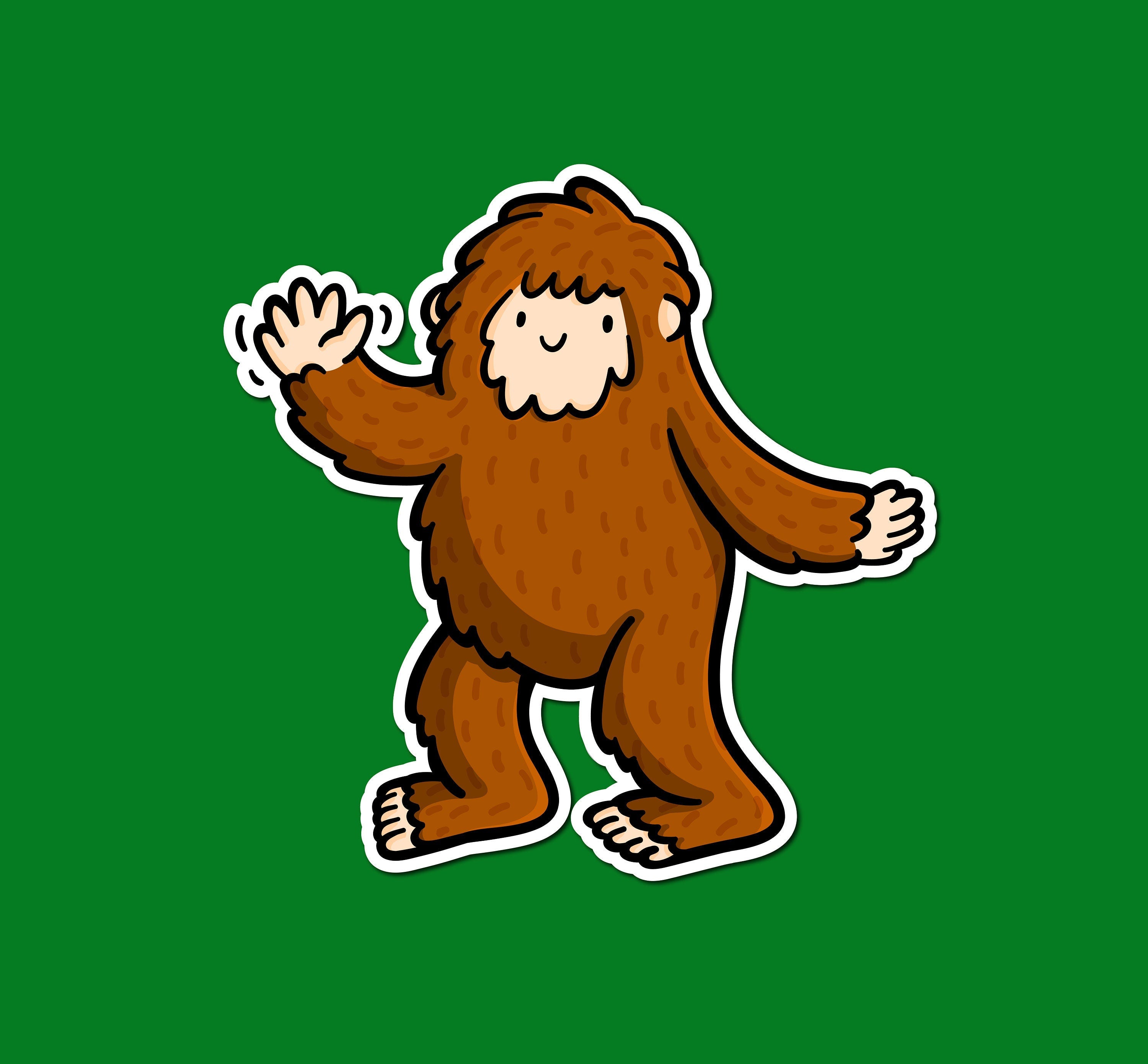 Bigfoot Sticker