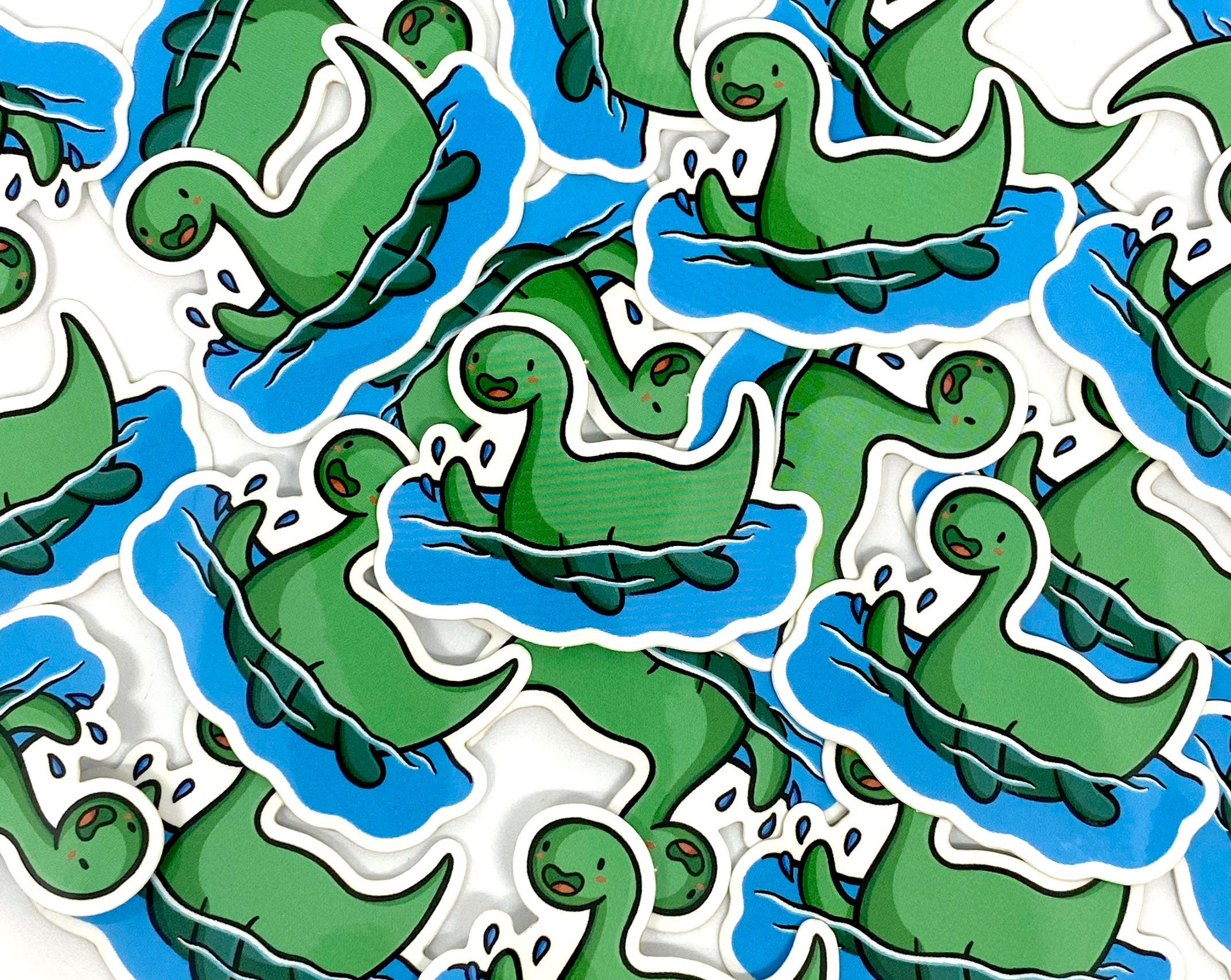 Loch Ness Monster Mini Sticker