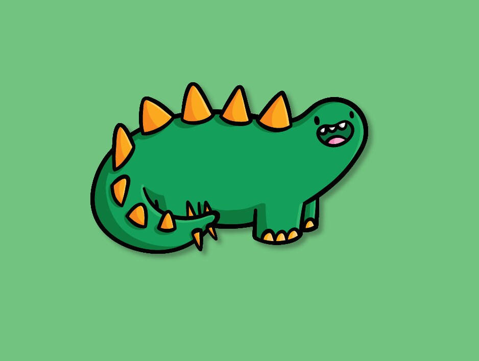 Stegosaurus Sticker