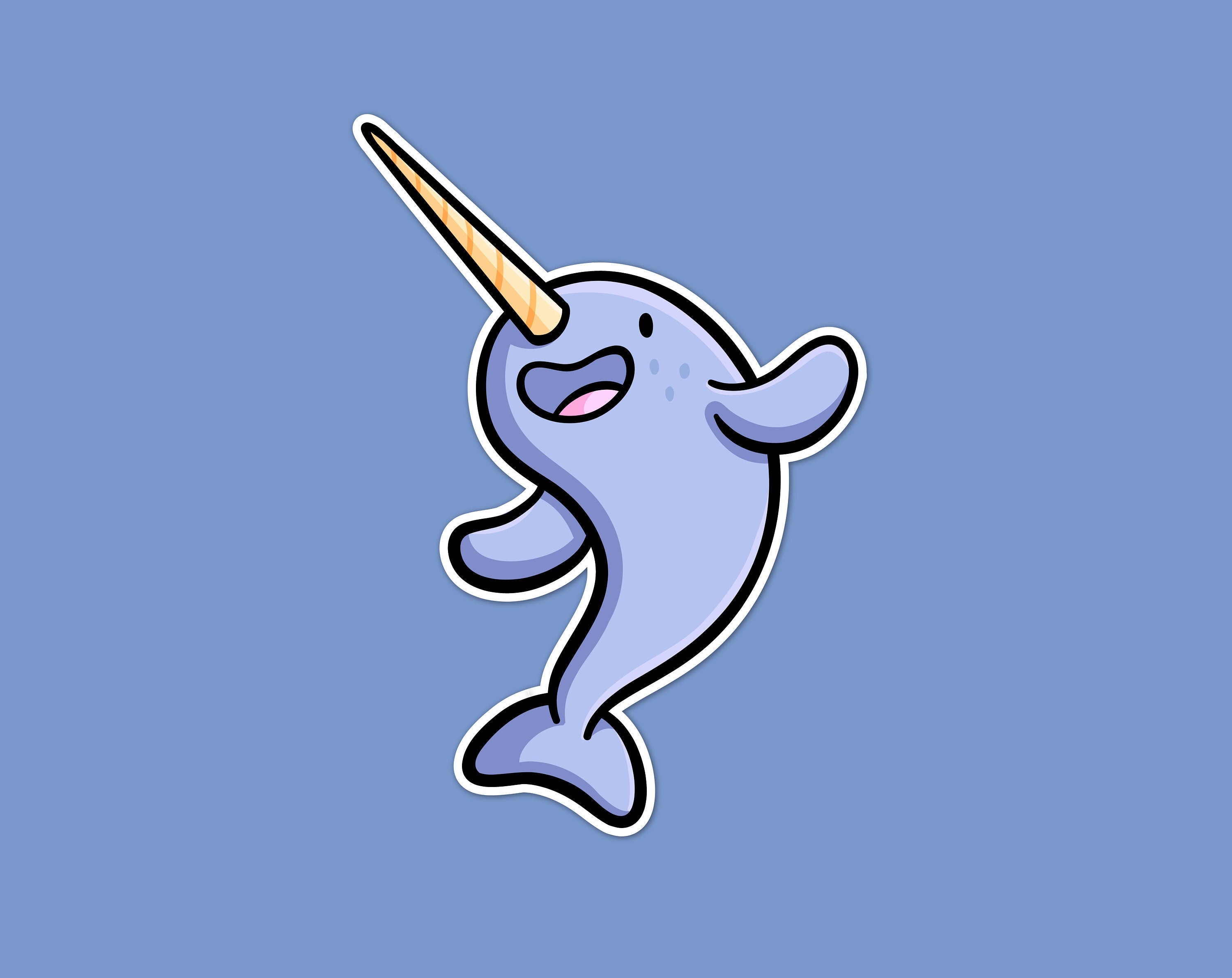 Narwhal Sticker
