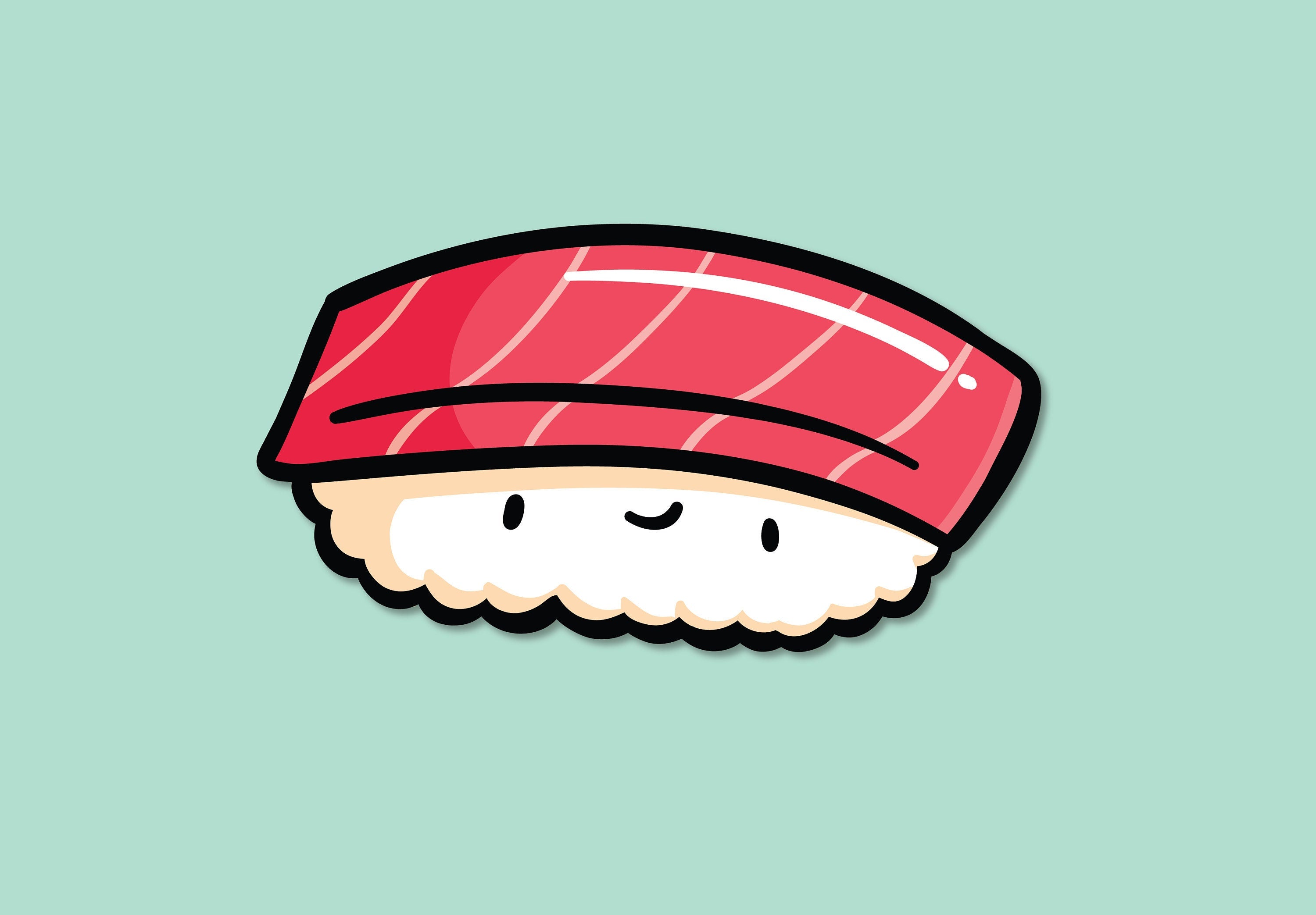 Tuna Sushi Sticker