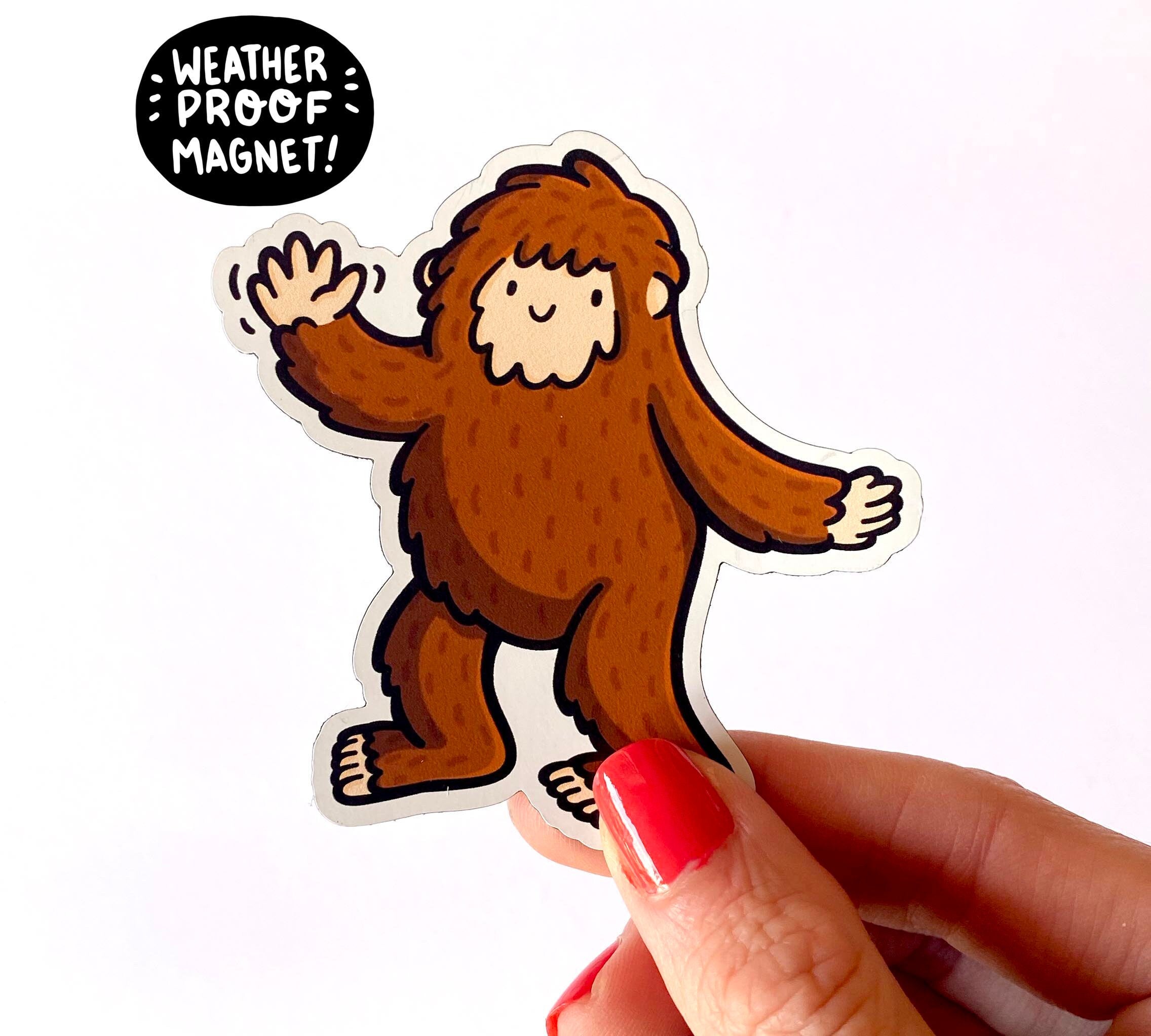 Bigfoot Magnet